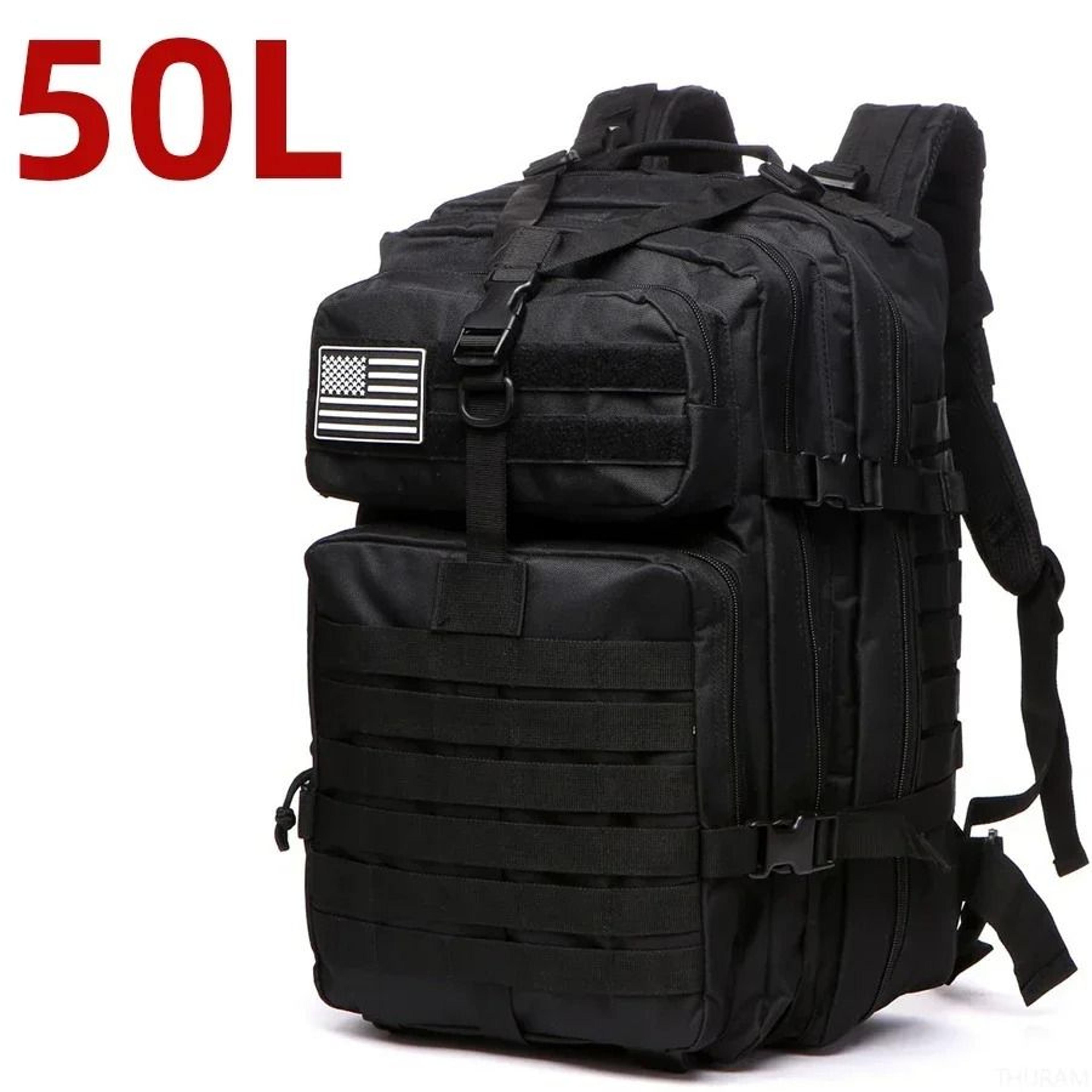 Waterproof Tactical Hiking Backpack For Outdoor Adventure 25L  50L 13