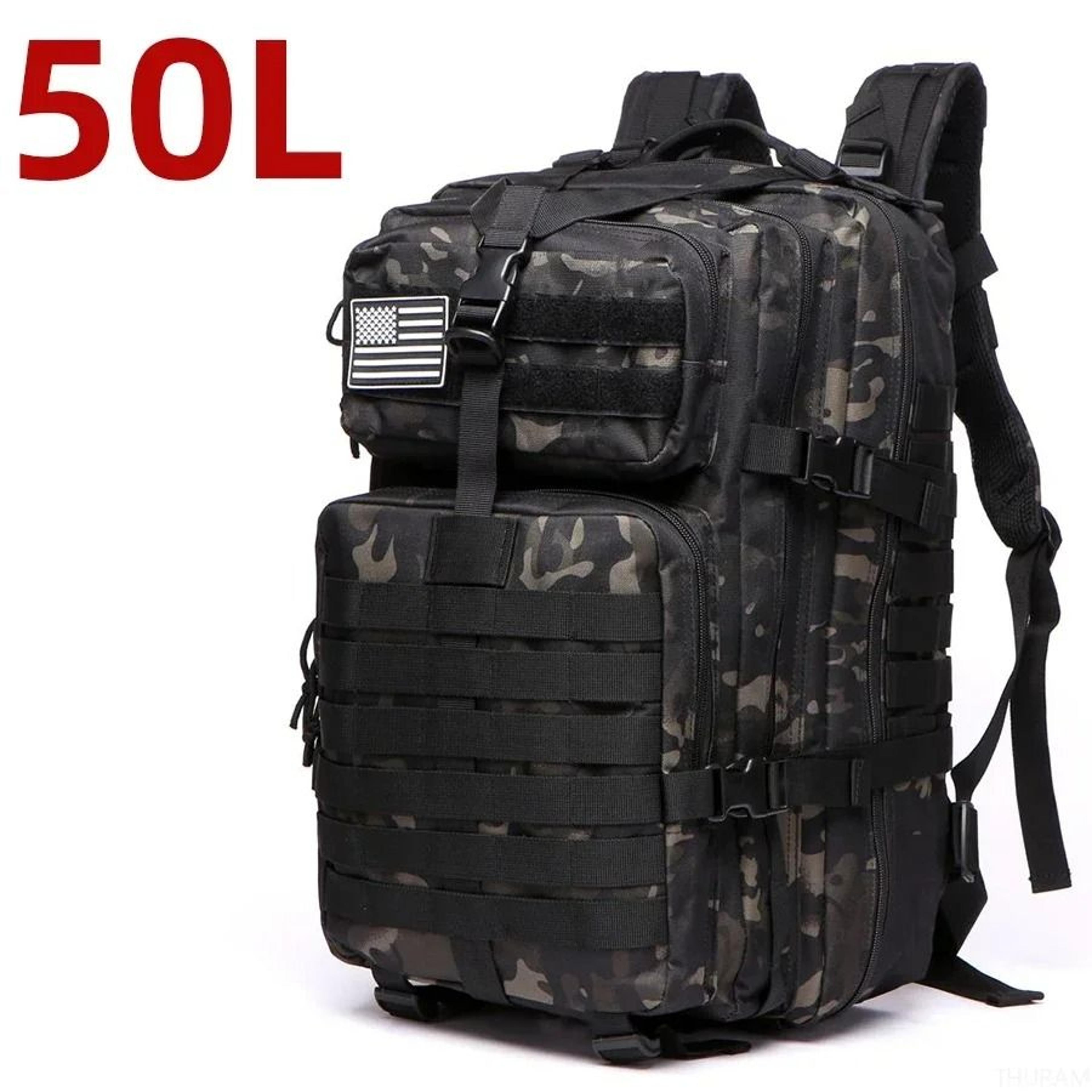 Waterproof Tactical Hiking Backpack For Outdoor Adventure 25L  50L 16