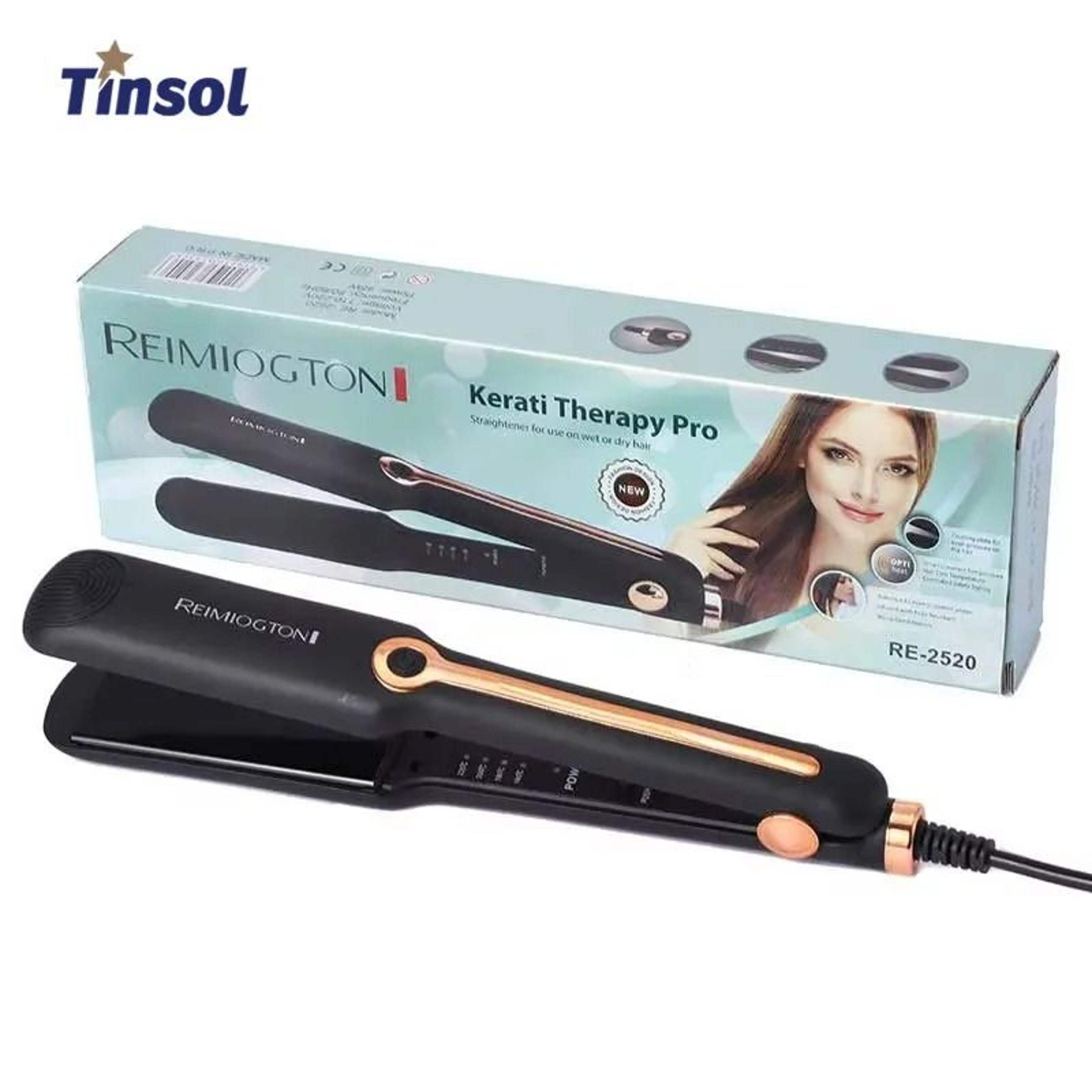Professional Hair Straightener And Curler Ceramic Flat Iron With Adjustable Temperature And Negativ 1