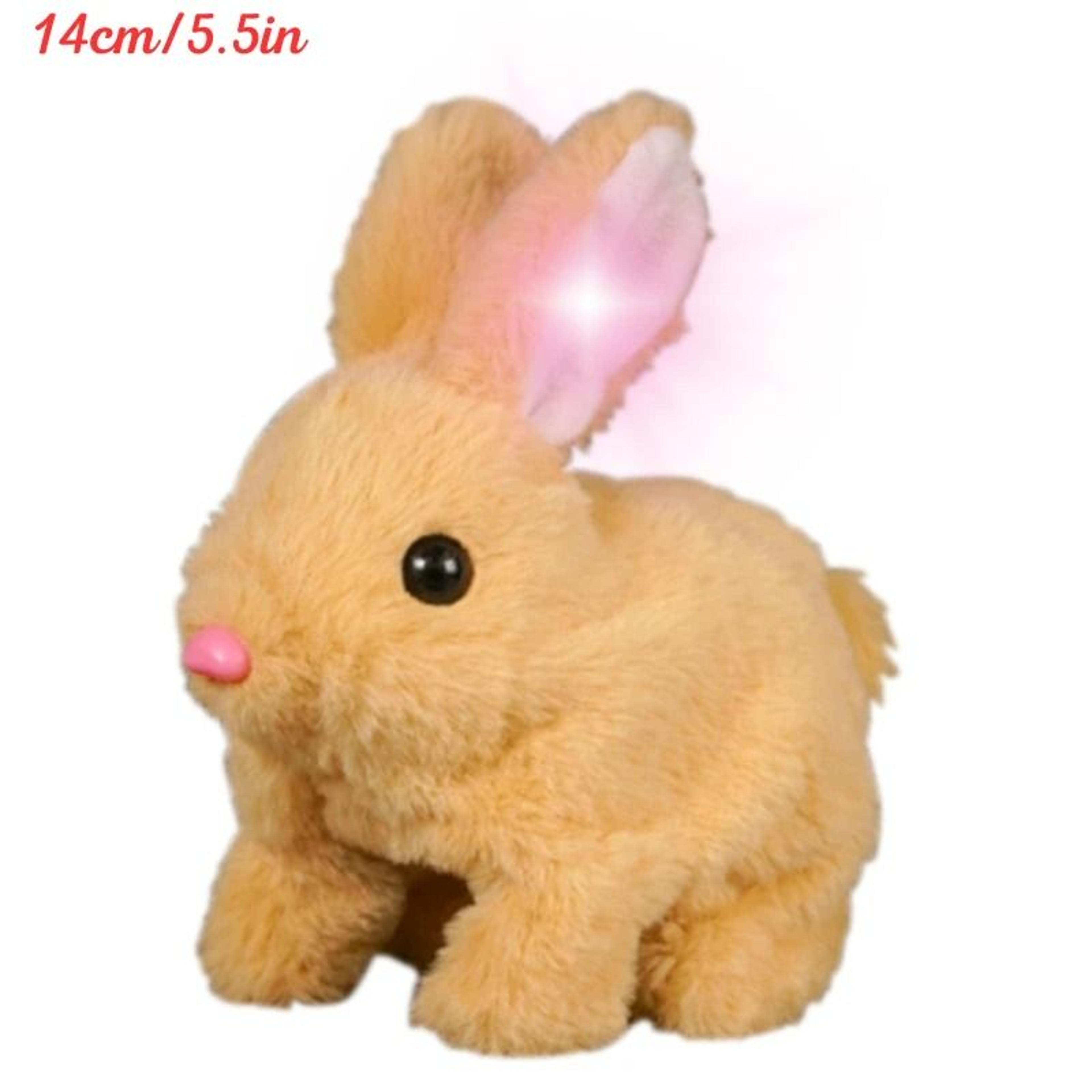 Electric Rabbit Plush Toy With Carrot  Walking EarWiggling And TailWagging Interactive Bunny For Ki 14