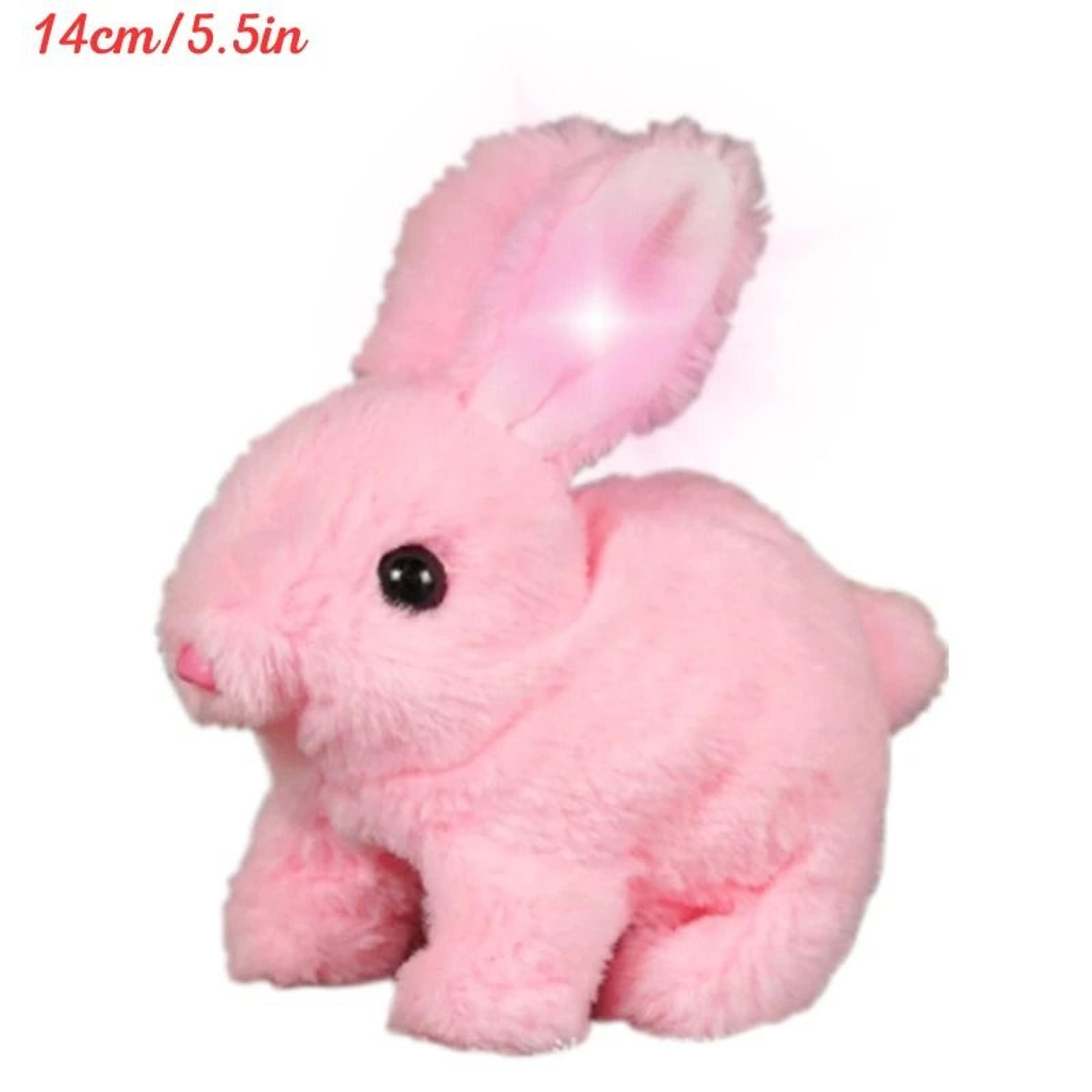 Electric Rabbit Plush Toy With Carrot  Walking EarWiggling And TailWagging Interactive Bunny For Ki 15