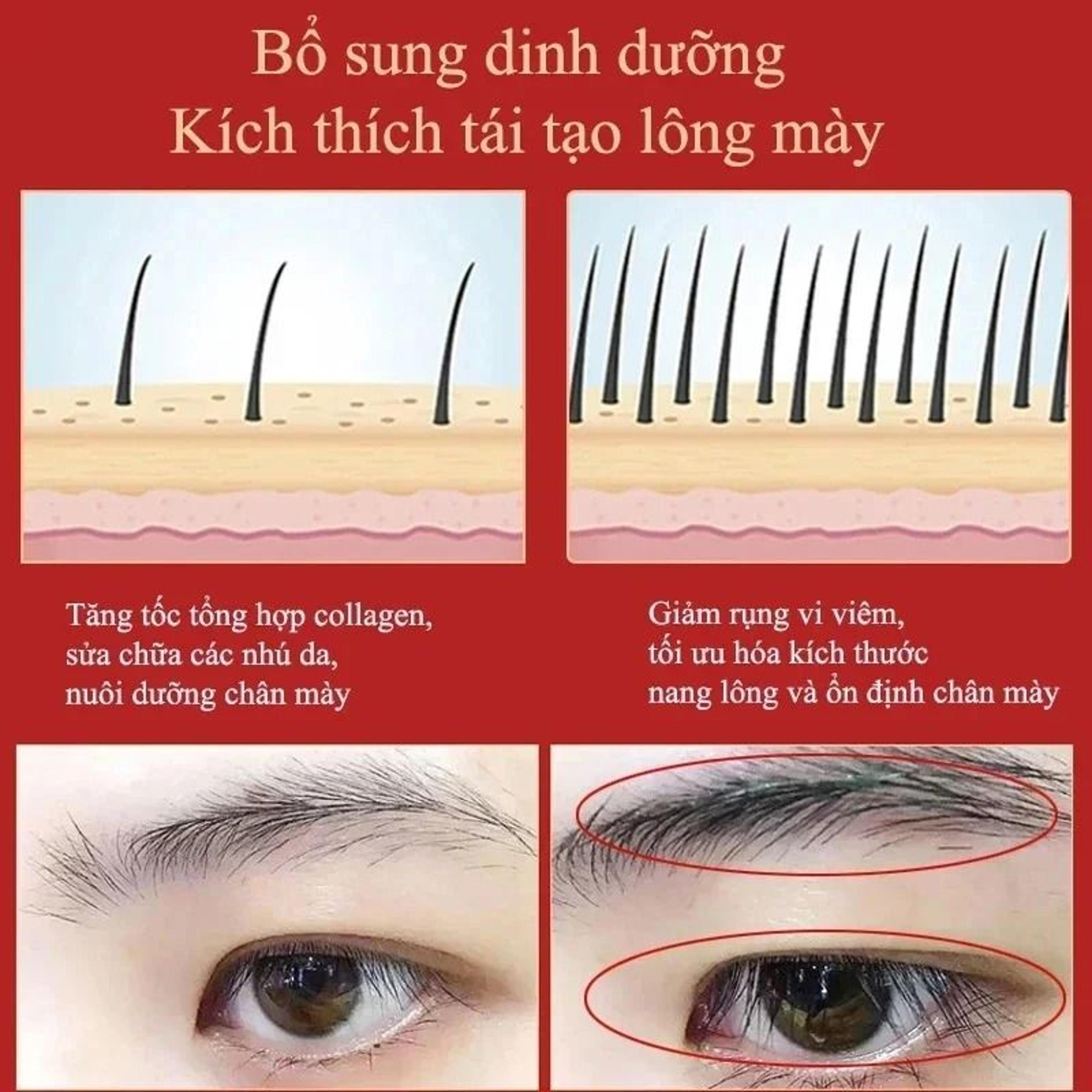 Eyelash And Eyebrow Growth Serum For Thicker Fuller And Healthier Hair 3