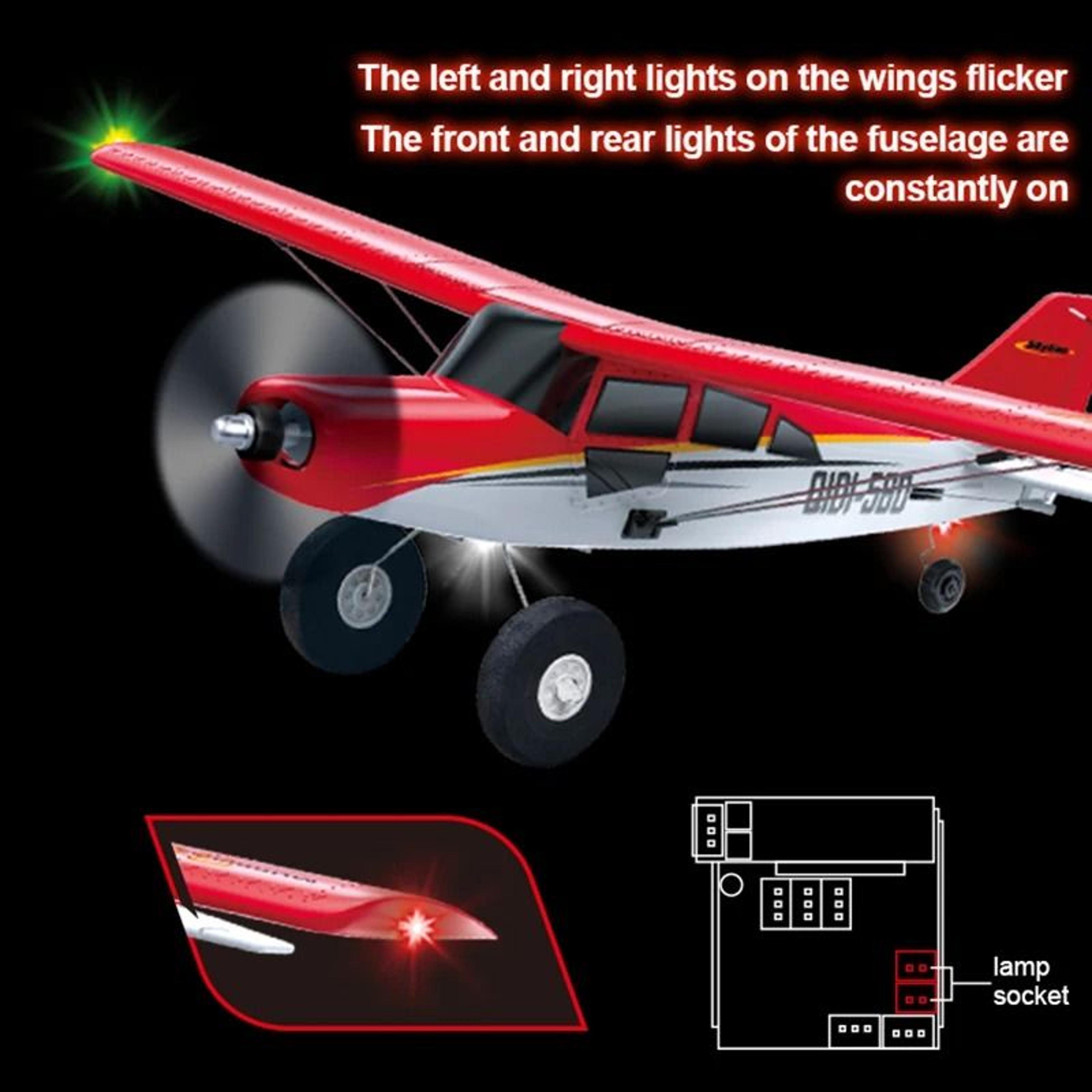 M7 Off Road 4CH Brushless RC Airplane Fixed Wing EPP Foam Remote Control Aircraft 3