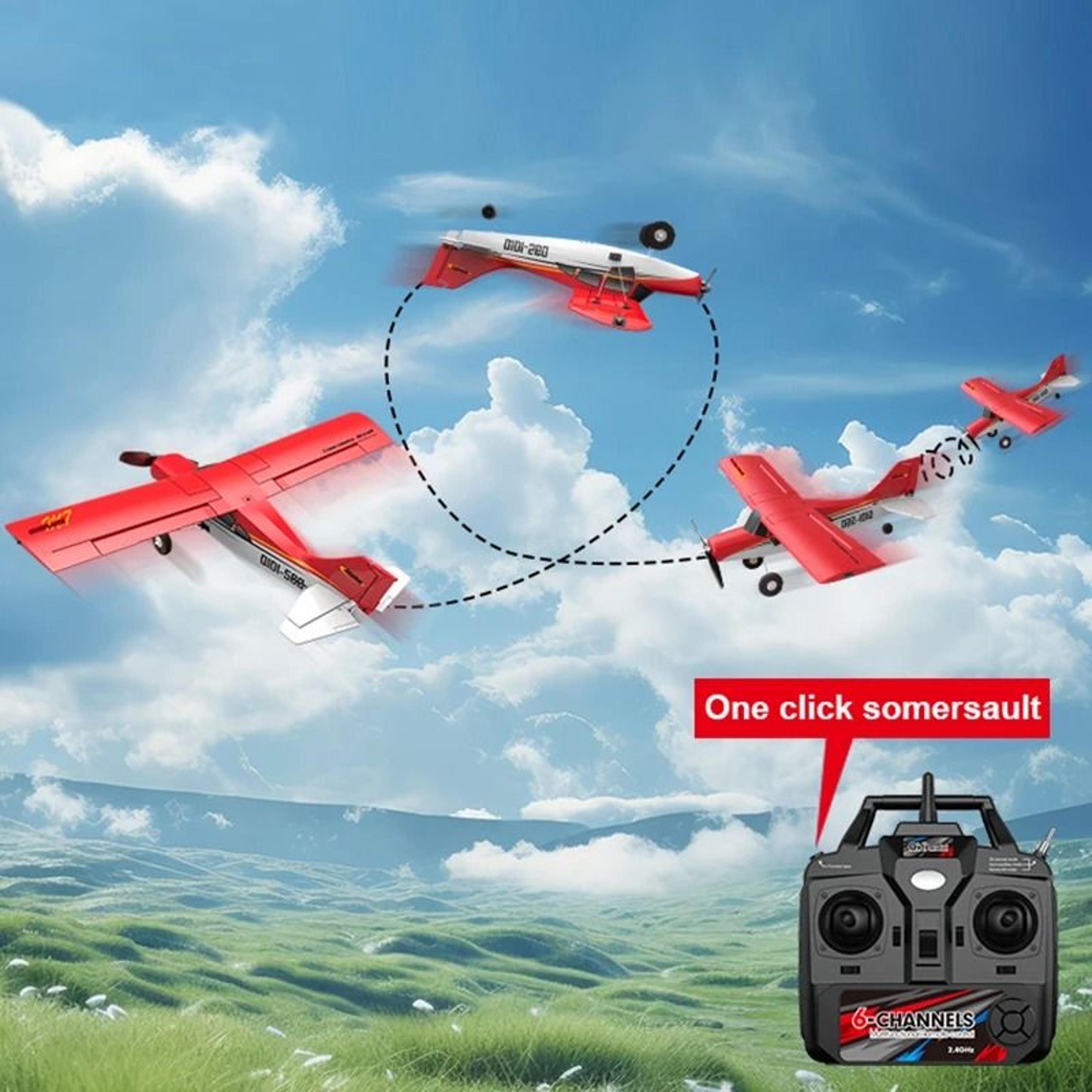 M7 Off Road 4CH Brushless RC Airplane Fixed Wing EPP Foam Remote Control Aircraft 6