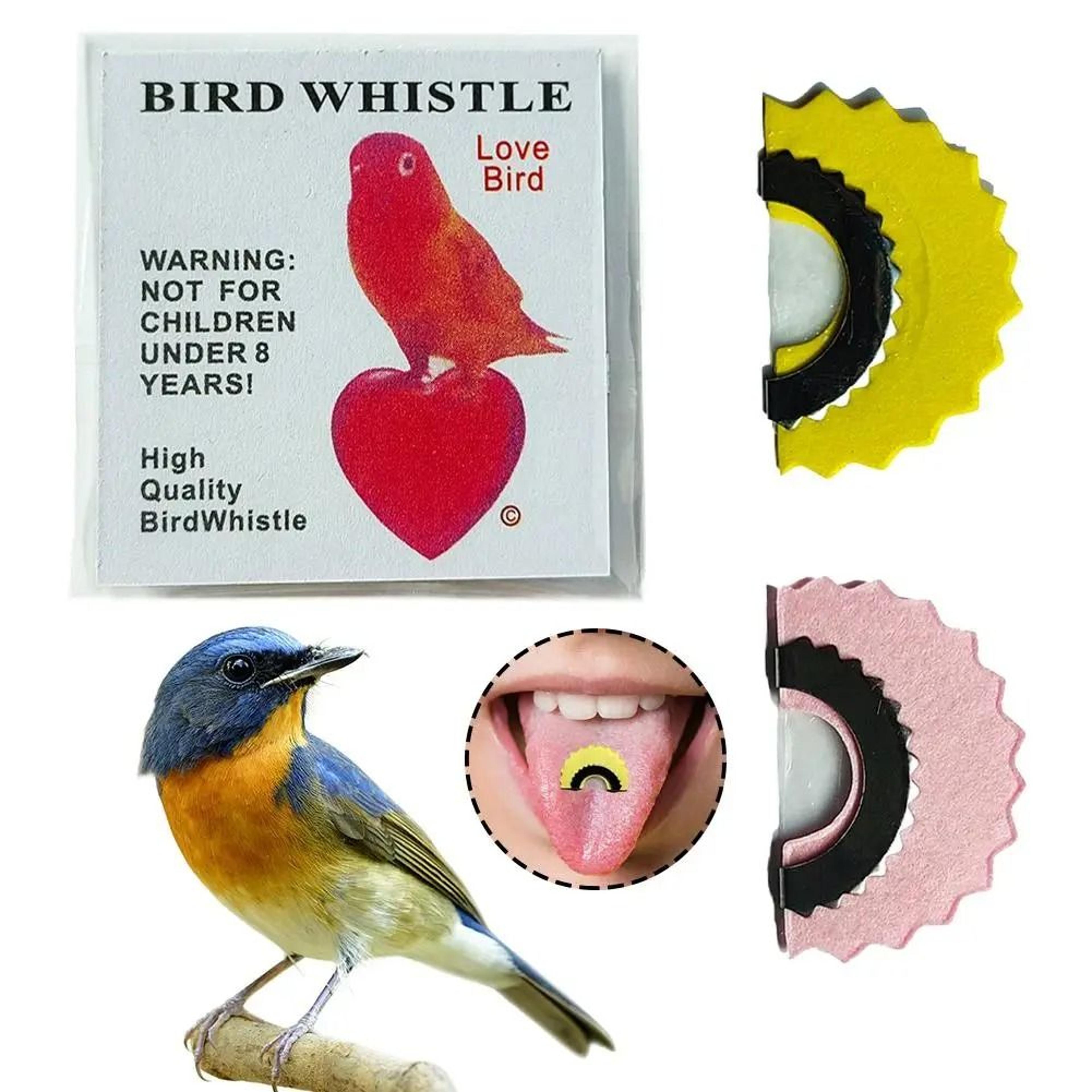 Bird Whistle Magic Tongue Warbler Fun Noisemaker Toy For Kids And Adults 3