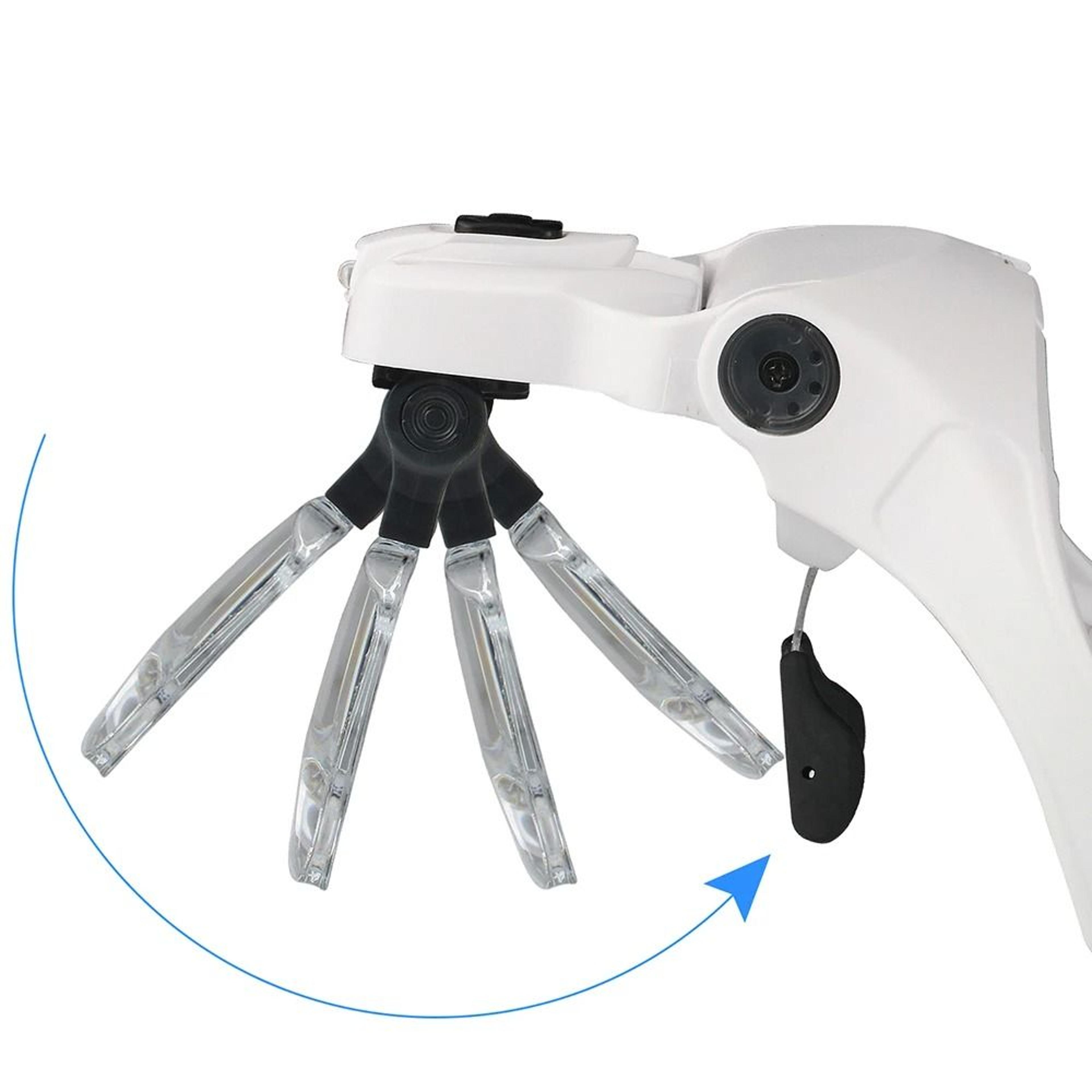 Illuminated Magnifying Glasses With Adjustable Headband And LED Lights 5