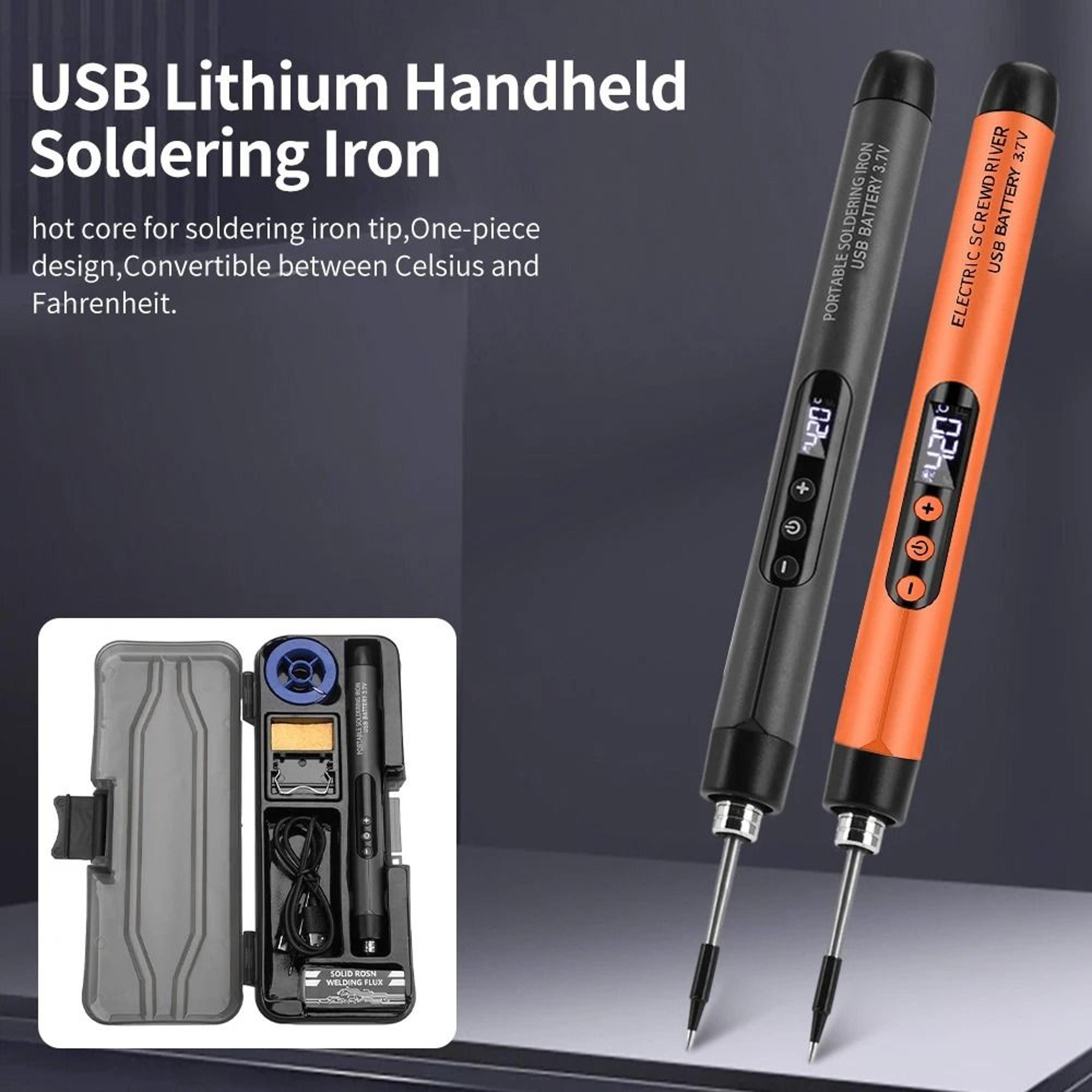 USB Soldering Iron Kit With Adjustable Temperature And TypeC Interface 3