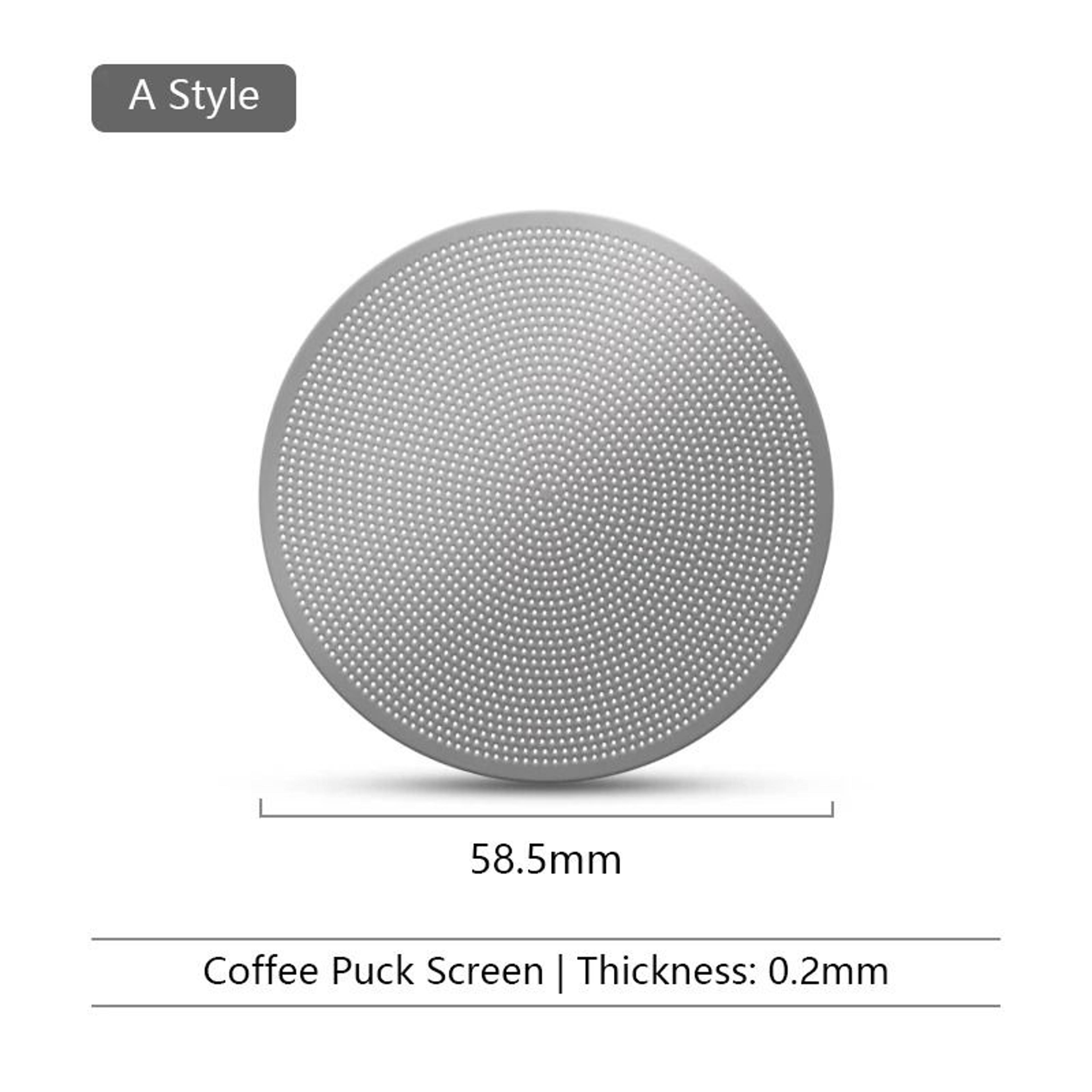 Reusable Espresso Puck Screen Stainless Steel Coffee Filter For 51mm 54mm 58mm Portafilters 6