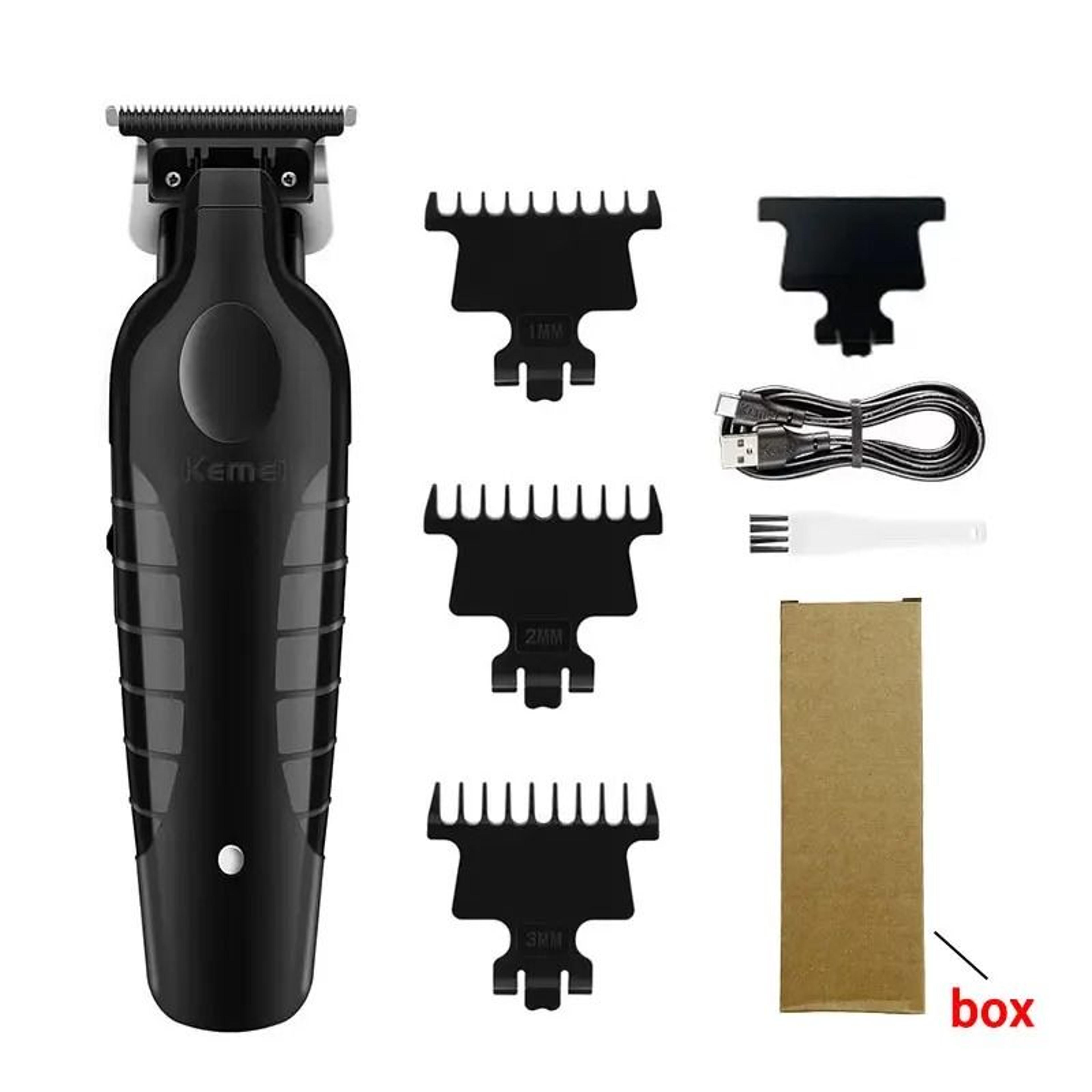 Professional Electric Hair Clipper Kit Men Grooming Trimmer And Shaver Machine 10