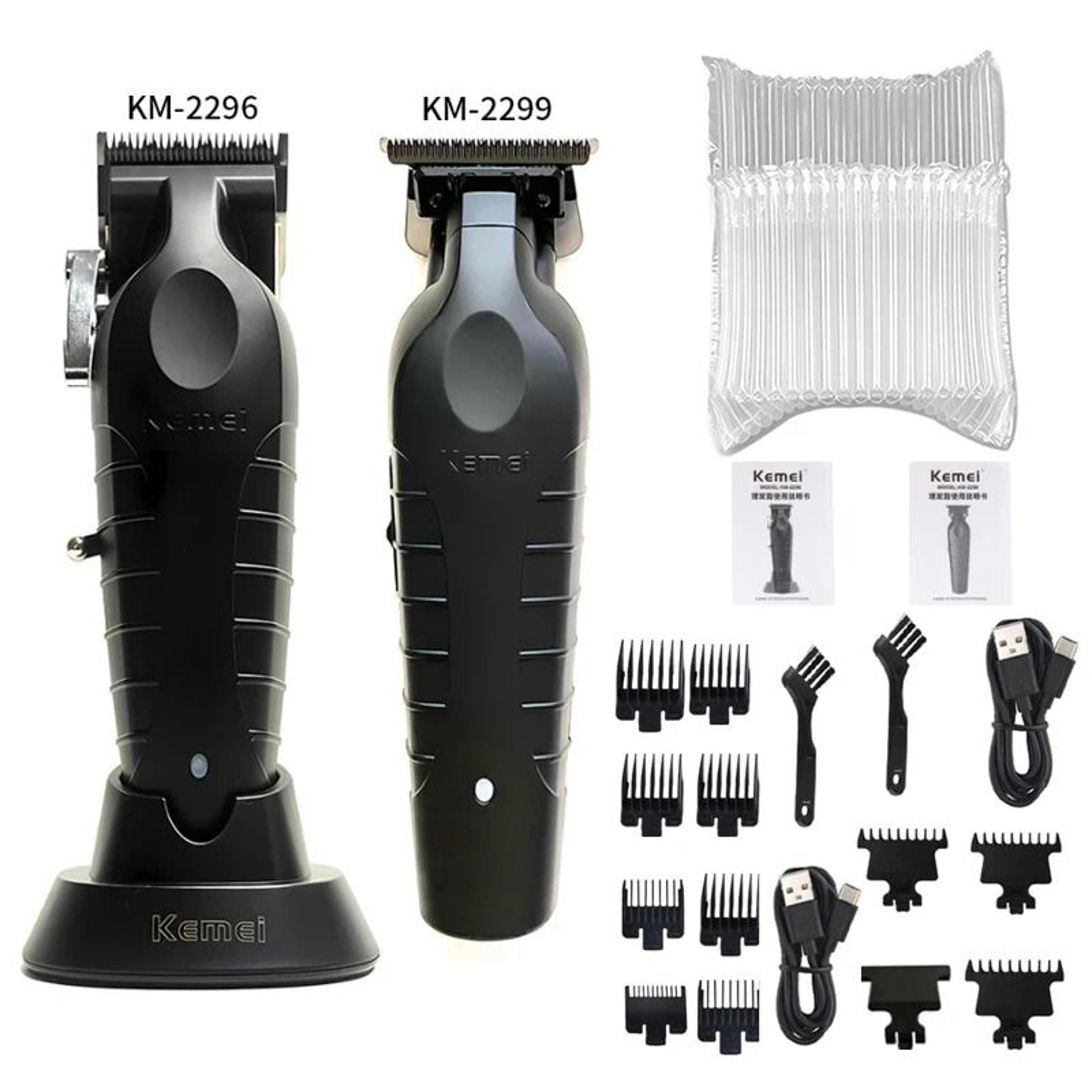 Professional Electric Hair Clipper Kit Men Grooming Trimmer And Shaver Machine 15