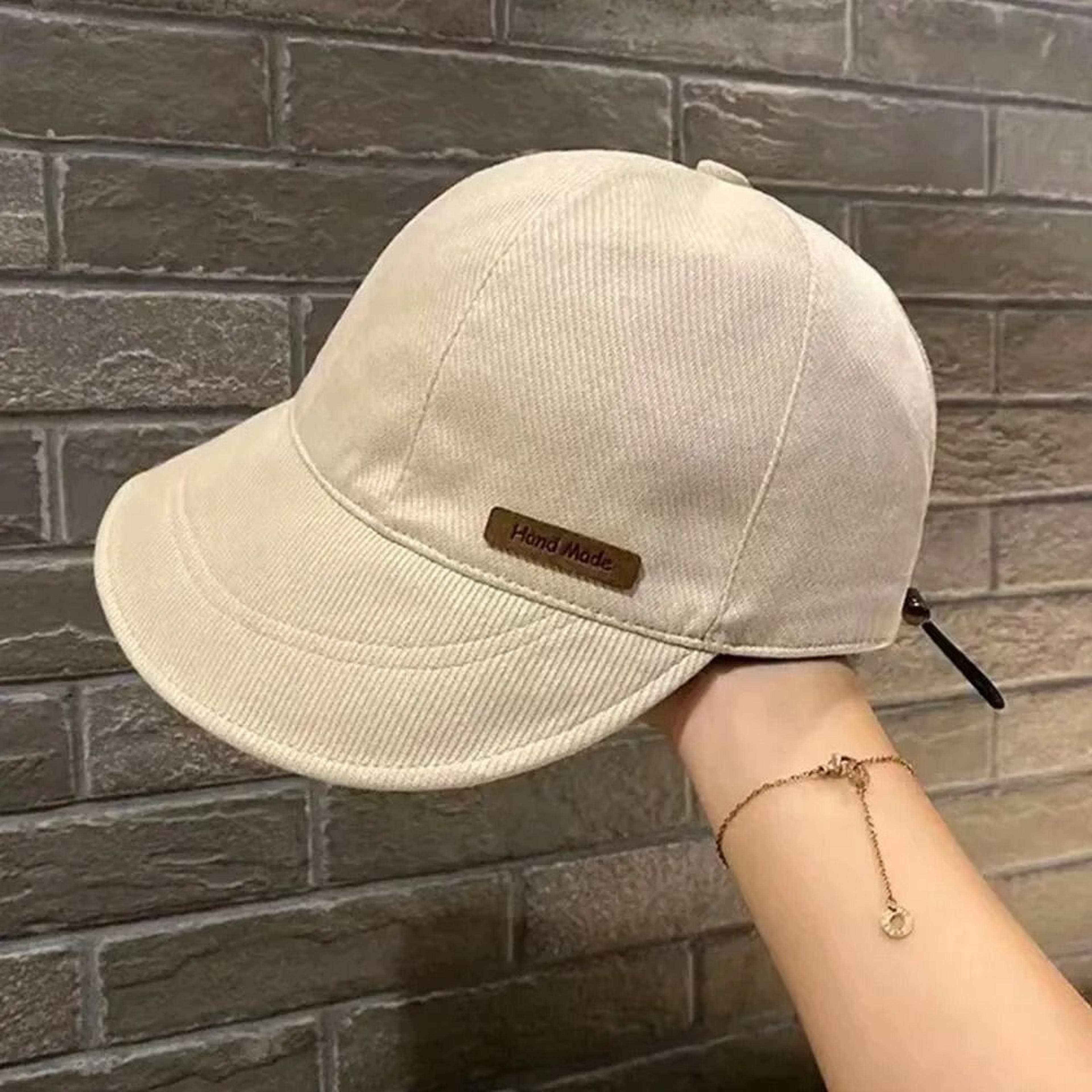 Foldable Cotton Sunhat Women Wide Brim UV Protection Summer Beach Hat 2