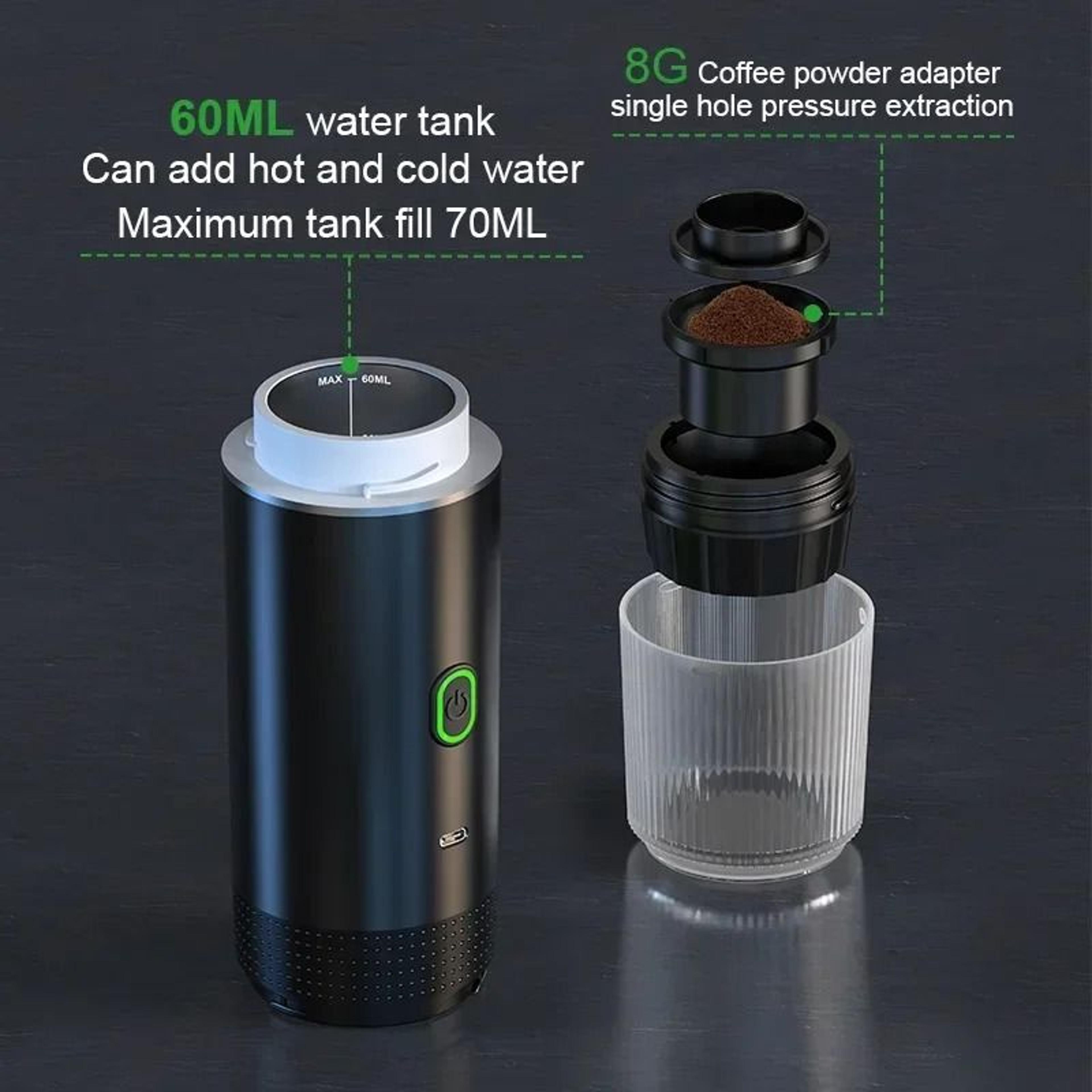 Wireless Portable Espresso Coffee Maker 3in1 Electric Travel Coffee Machine For Home Car And Campin 5