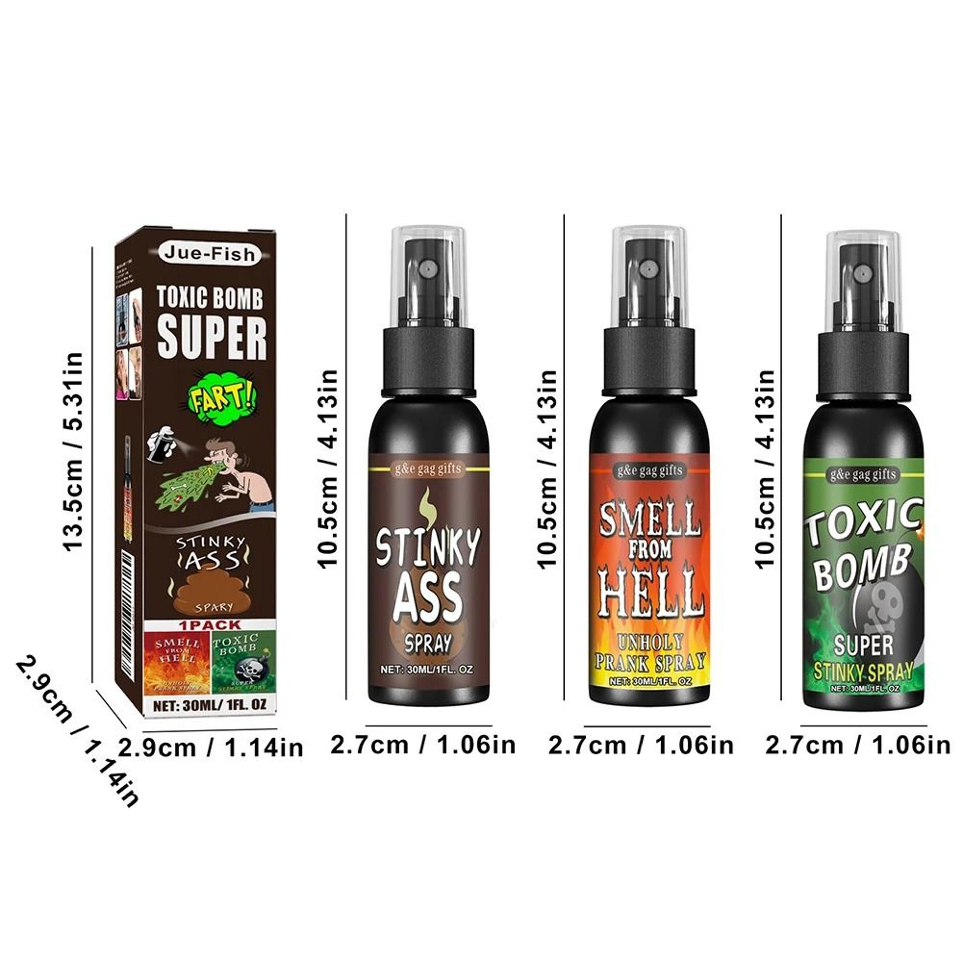 30ml Fart Spray Prank Toy  Smelly Stink Bomb Gag Gift For Parties Jokes And Fun Pranks 4