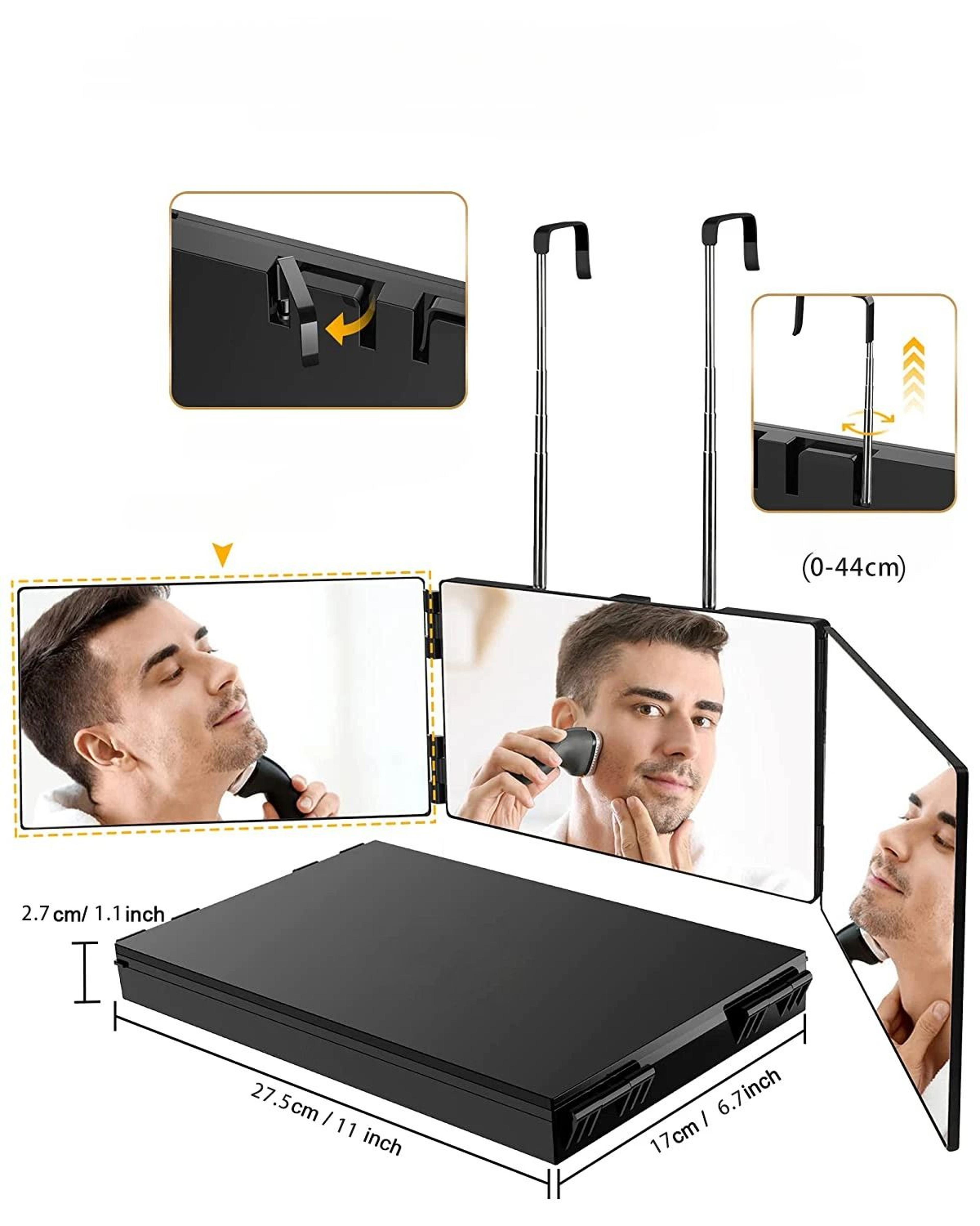 Portable 360 Trifold Vanity Mirror With Adjustable Stand 4