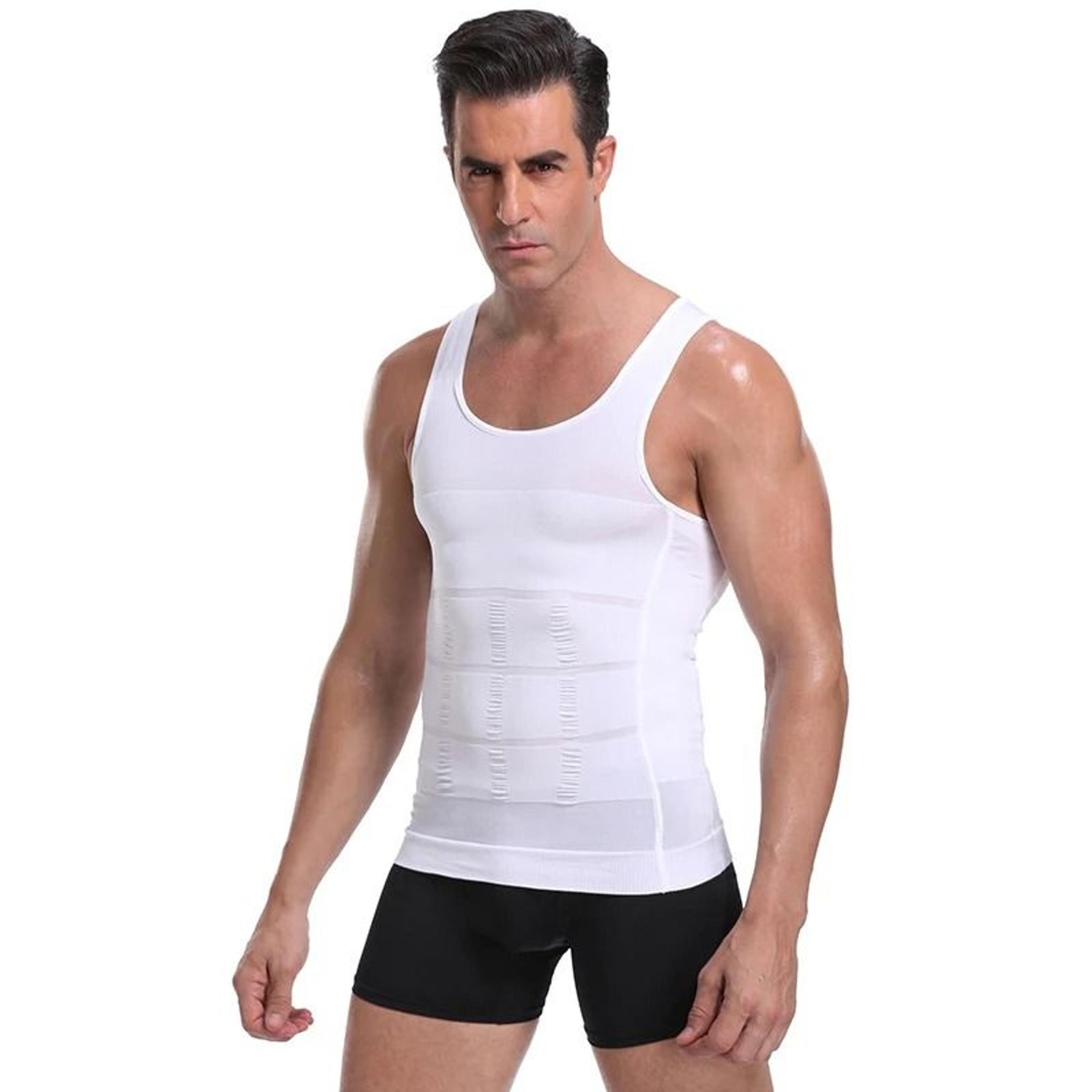 Mens Slimming Compression Vest For Tummy And Waist Control 8
