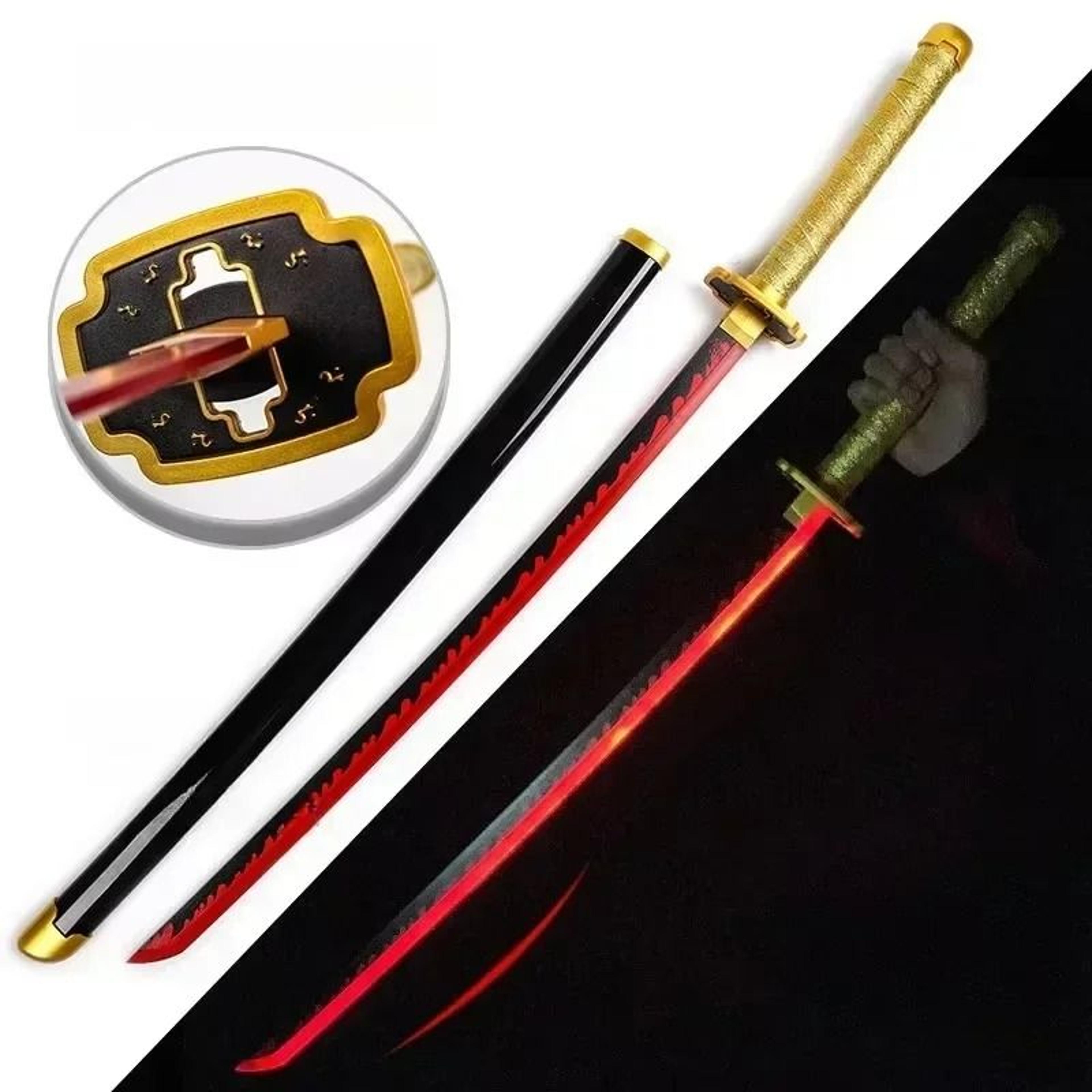 Luminous LED Katana Sword Anime Cosplay Prop With Realistic Design 12