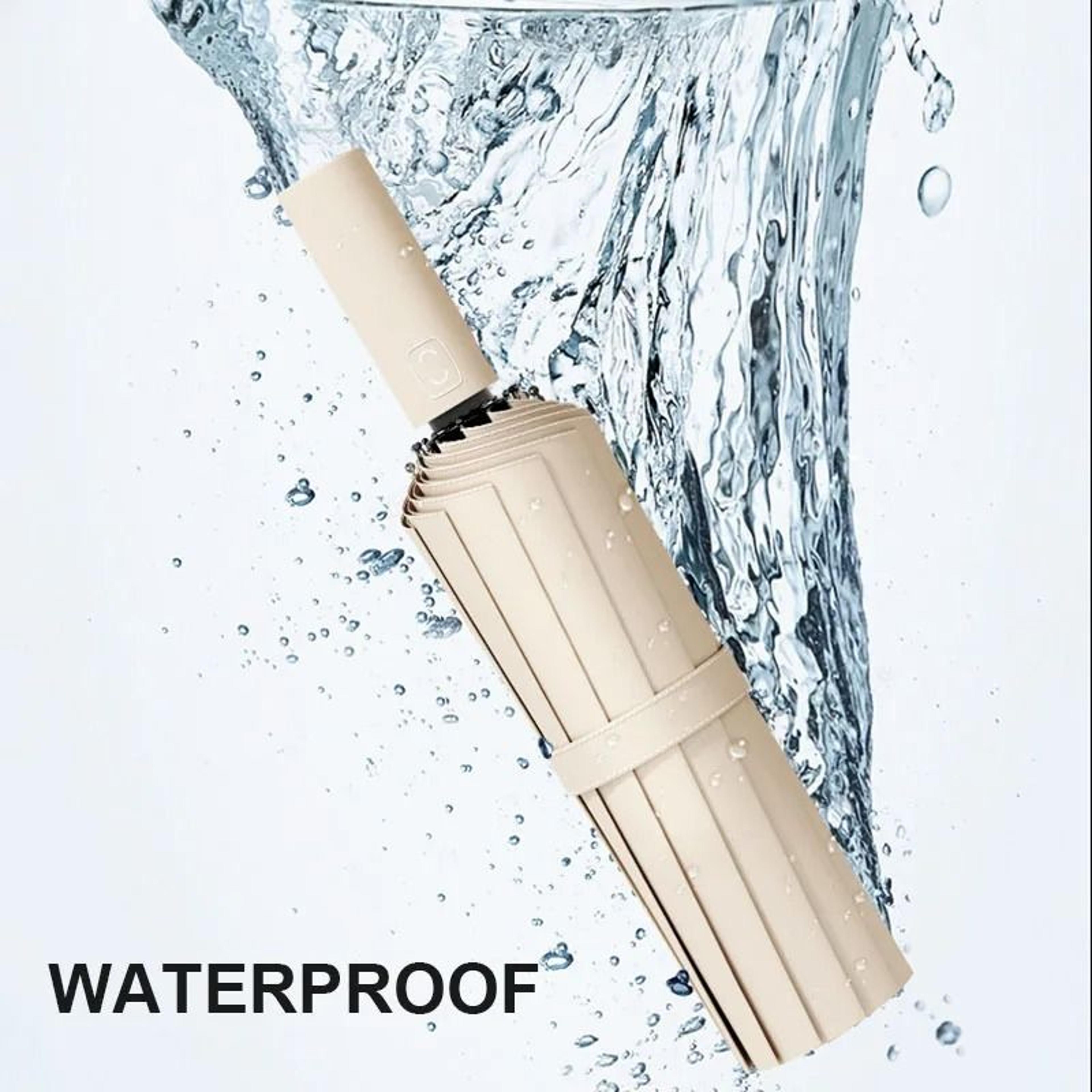 Automatic Umbrella With 24Bone Windproof Frame And UV Protection 2