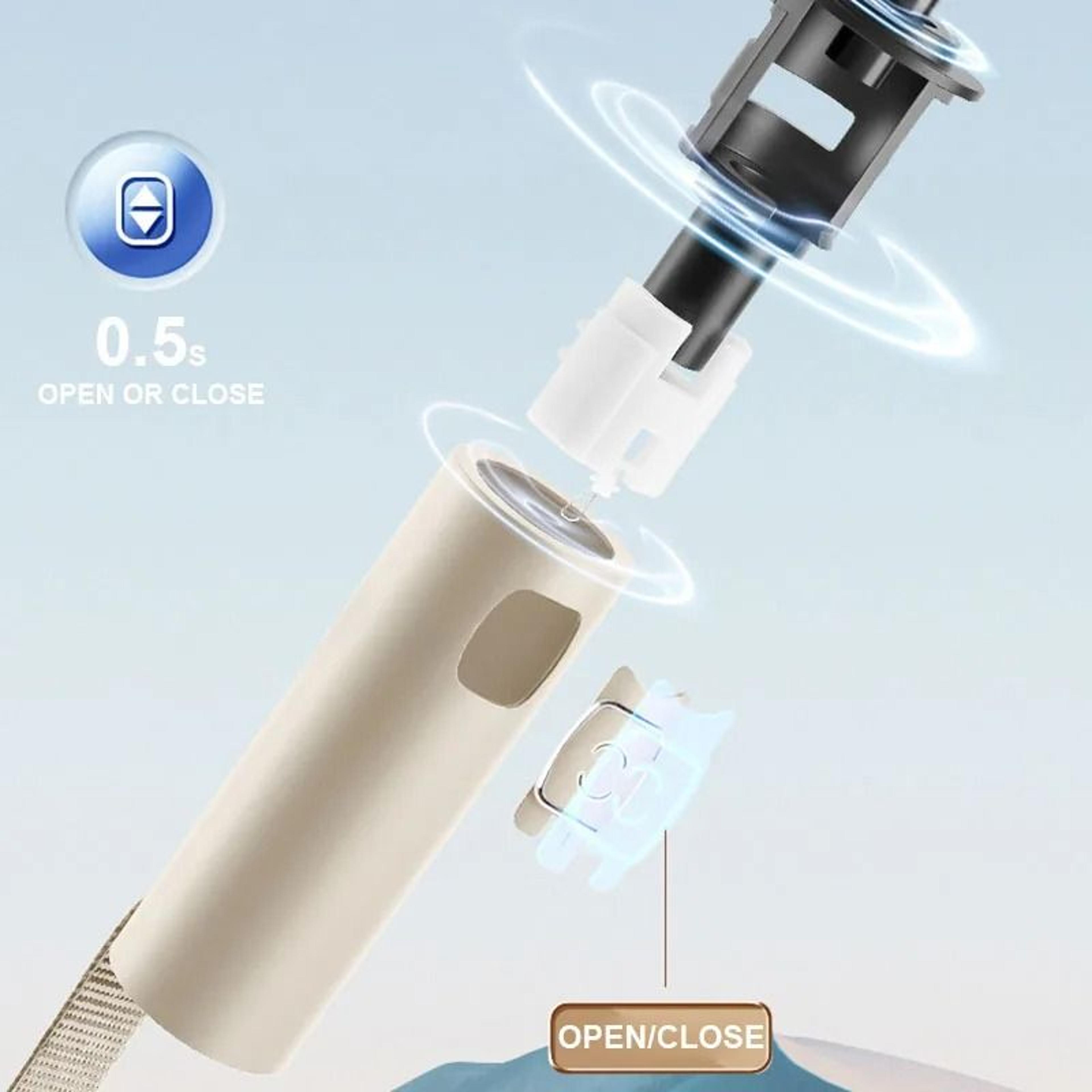 Automatic Umbrella With 24Bone Windproof Frame And UV Protection 6