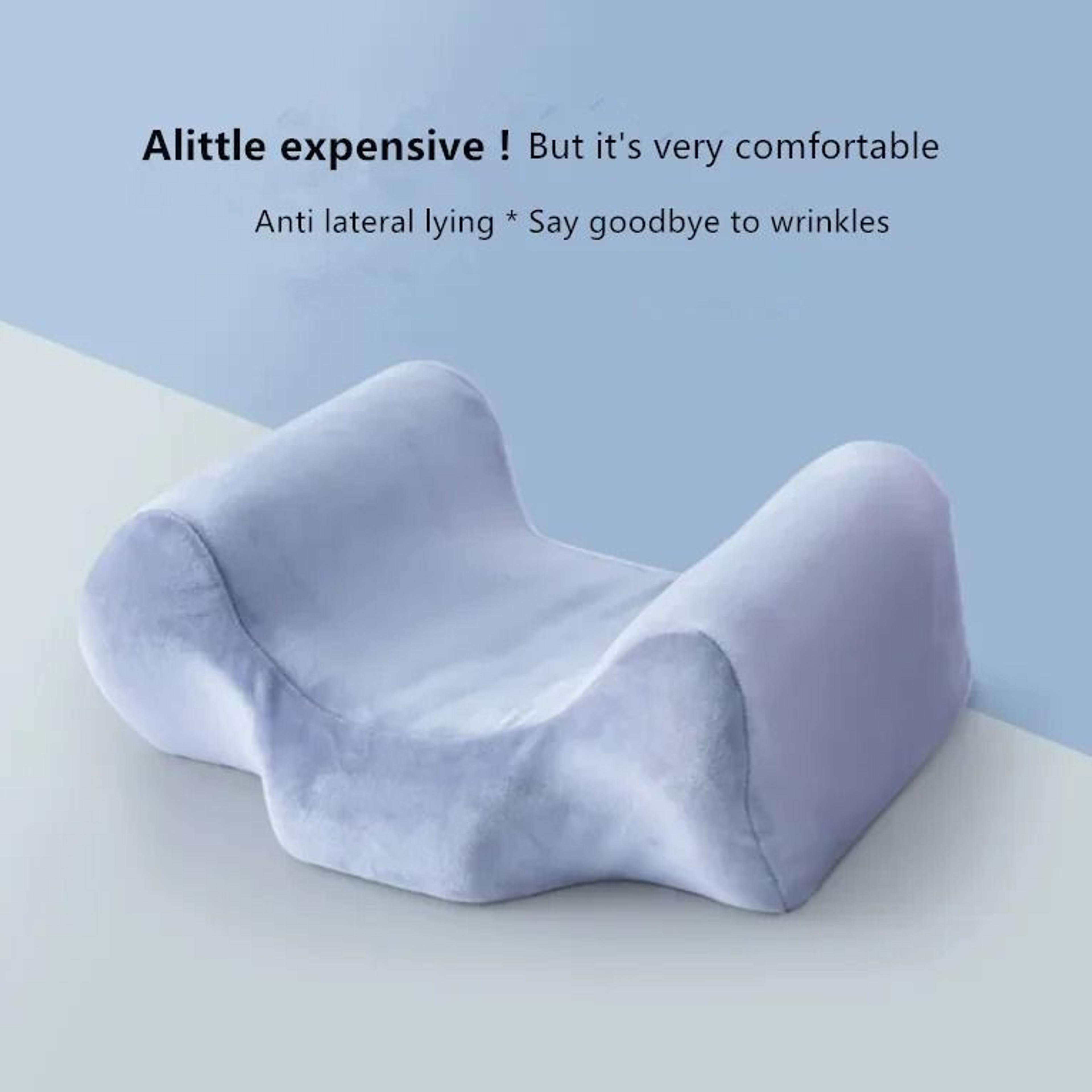 Orthopedic Beauty Pillow With Memory Foam And AntiWrinkle Design 0
