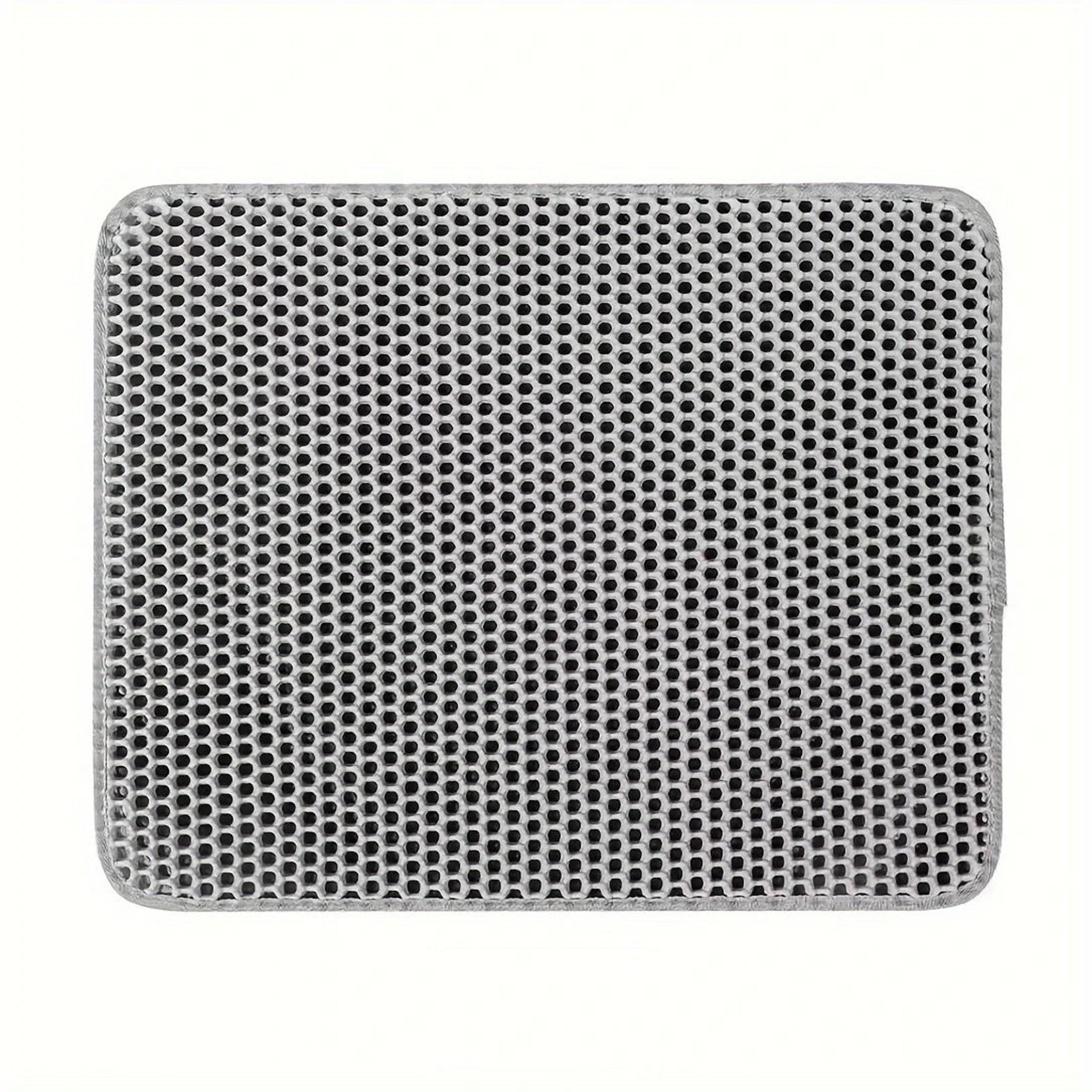 Honeycomb DoubleLayer Waterproof Cat Litter Mat For Easy Cleaning And Scatter Control 6