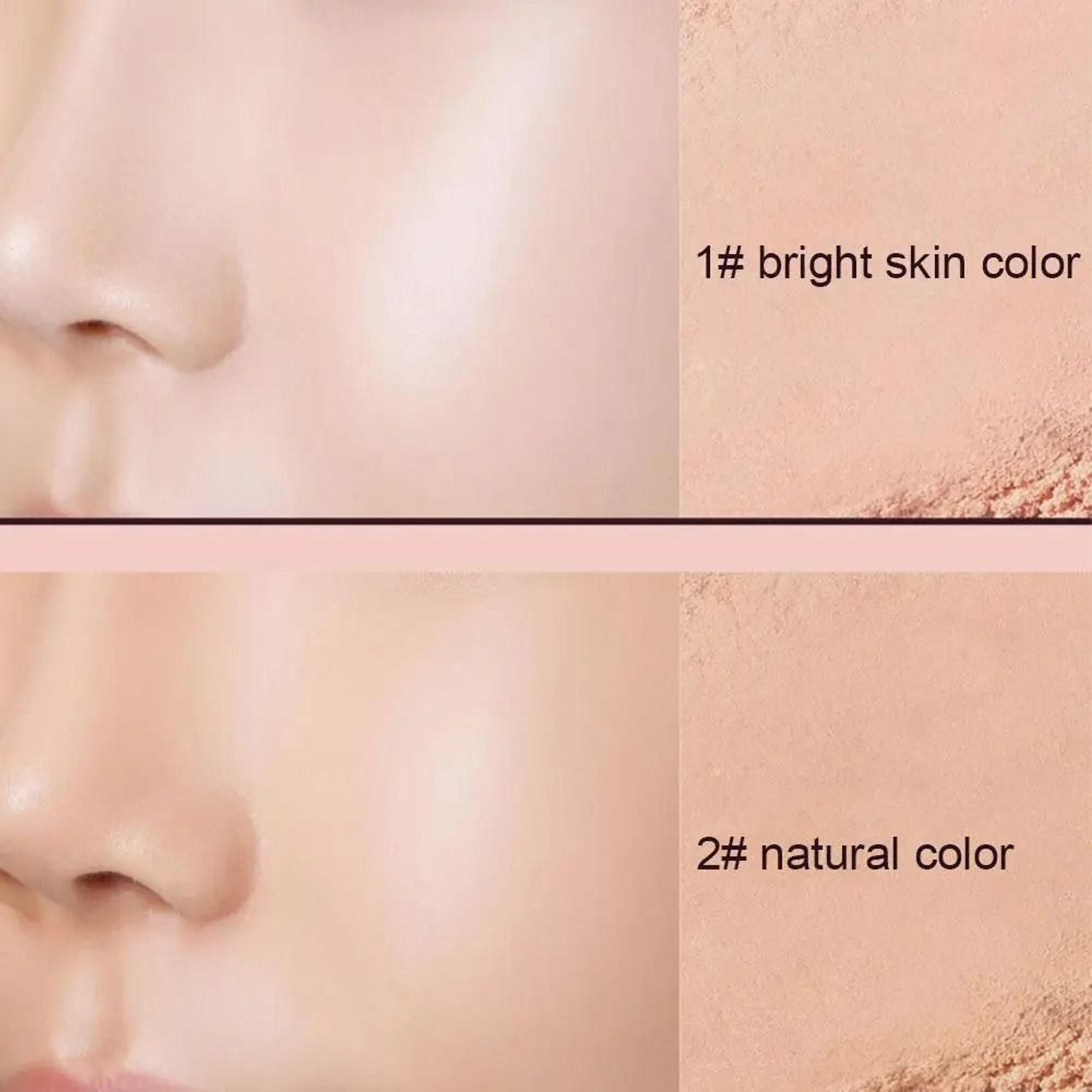 Korean Brightening Loose Powder Mineral Concealer Foundation Compact 5