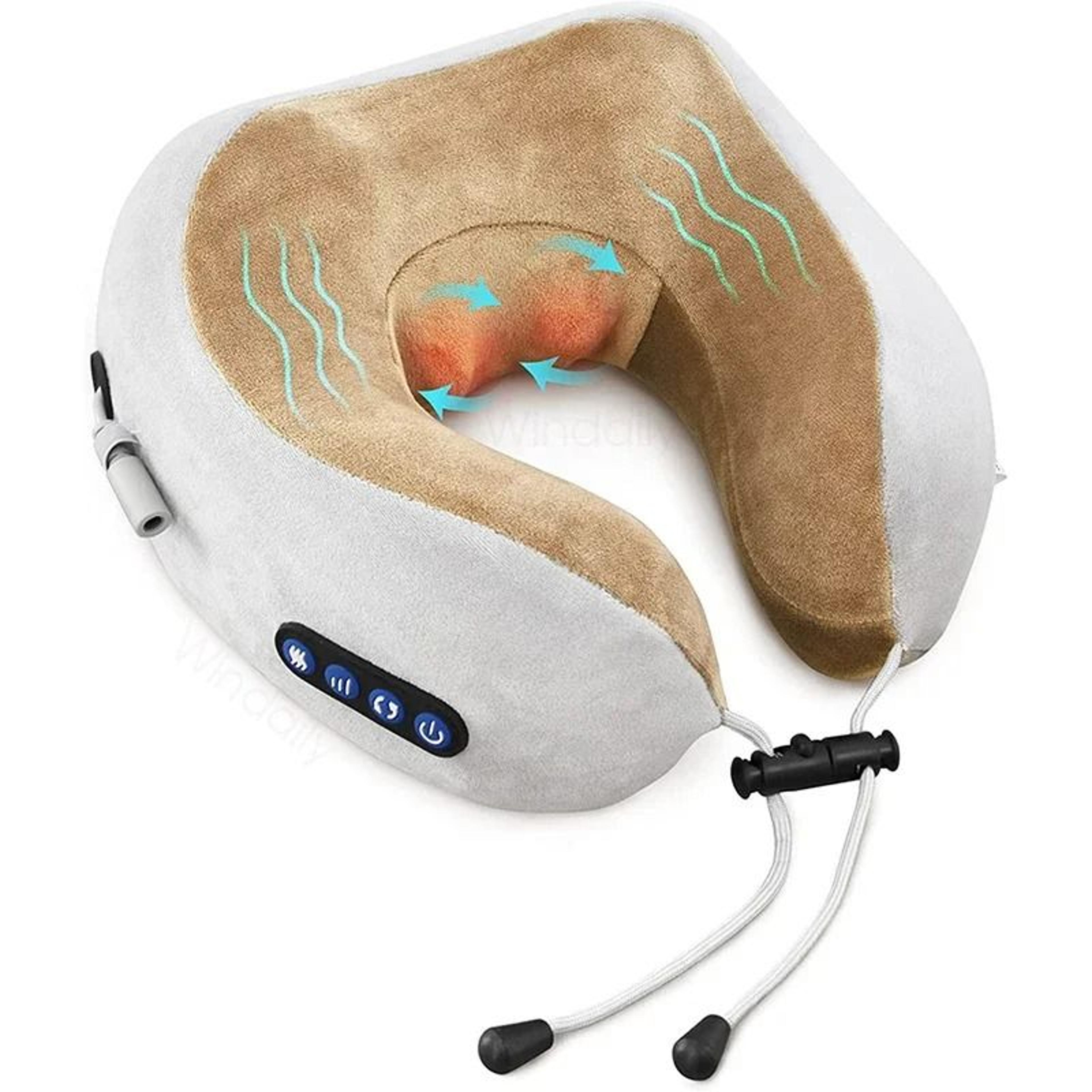 Electric Neck Massager With Heat And Vibration 1
