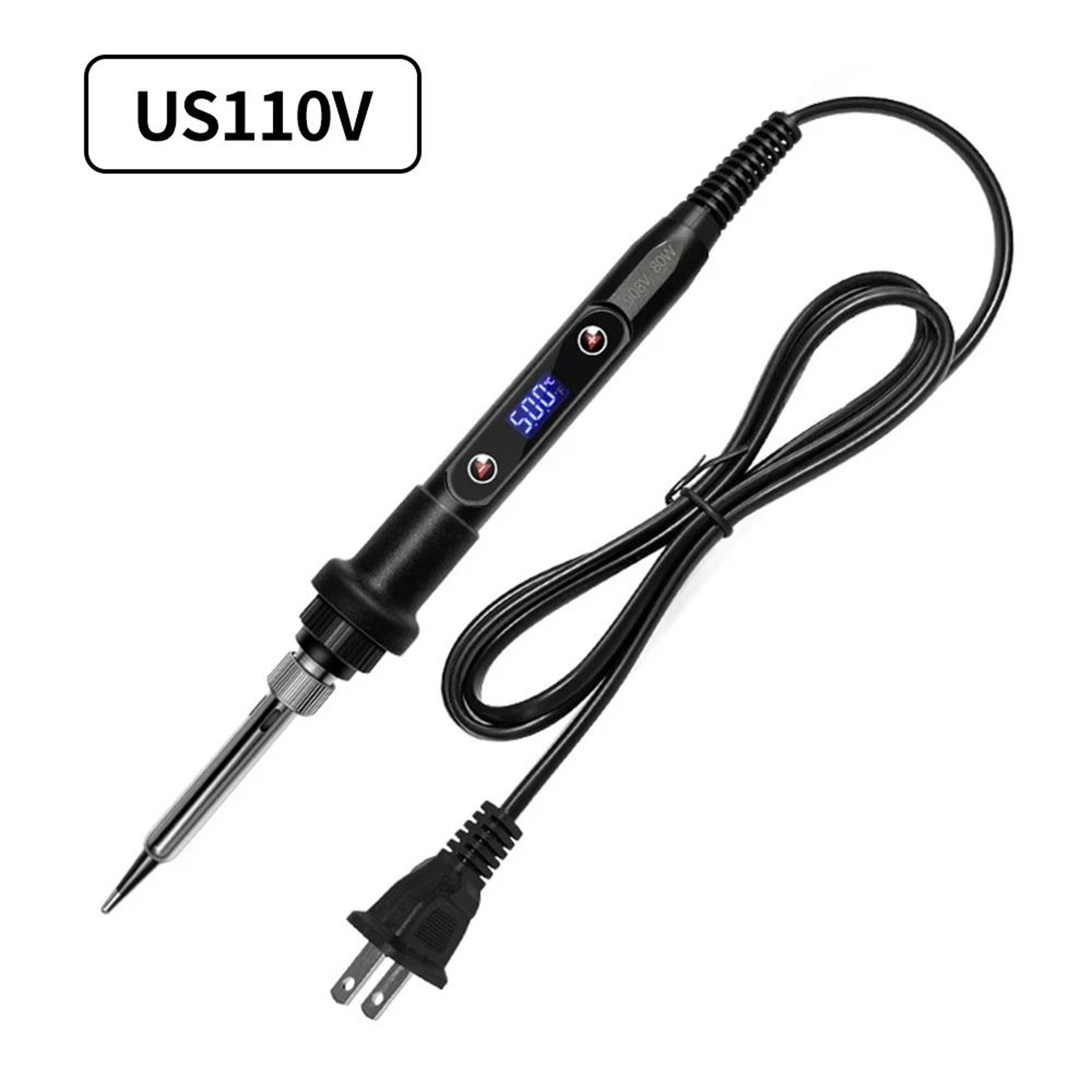 Electric Soldering Iron Kit With LCD Display And Adjustable Temperature 12
