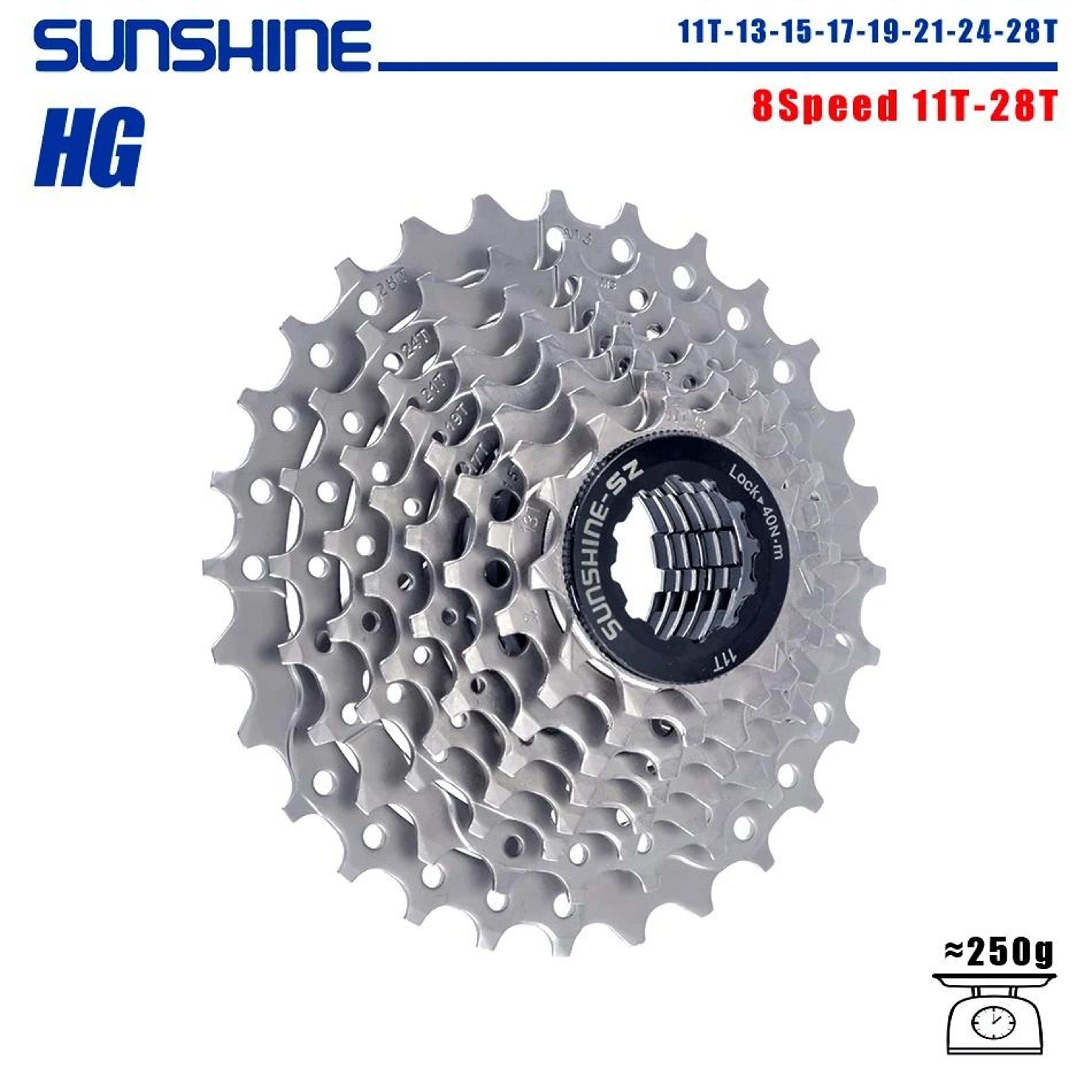 Road Bike Cassette Gear Set Compatible With 8 To 12 Speed Systems 9