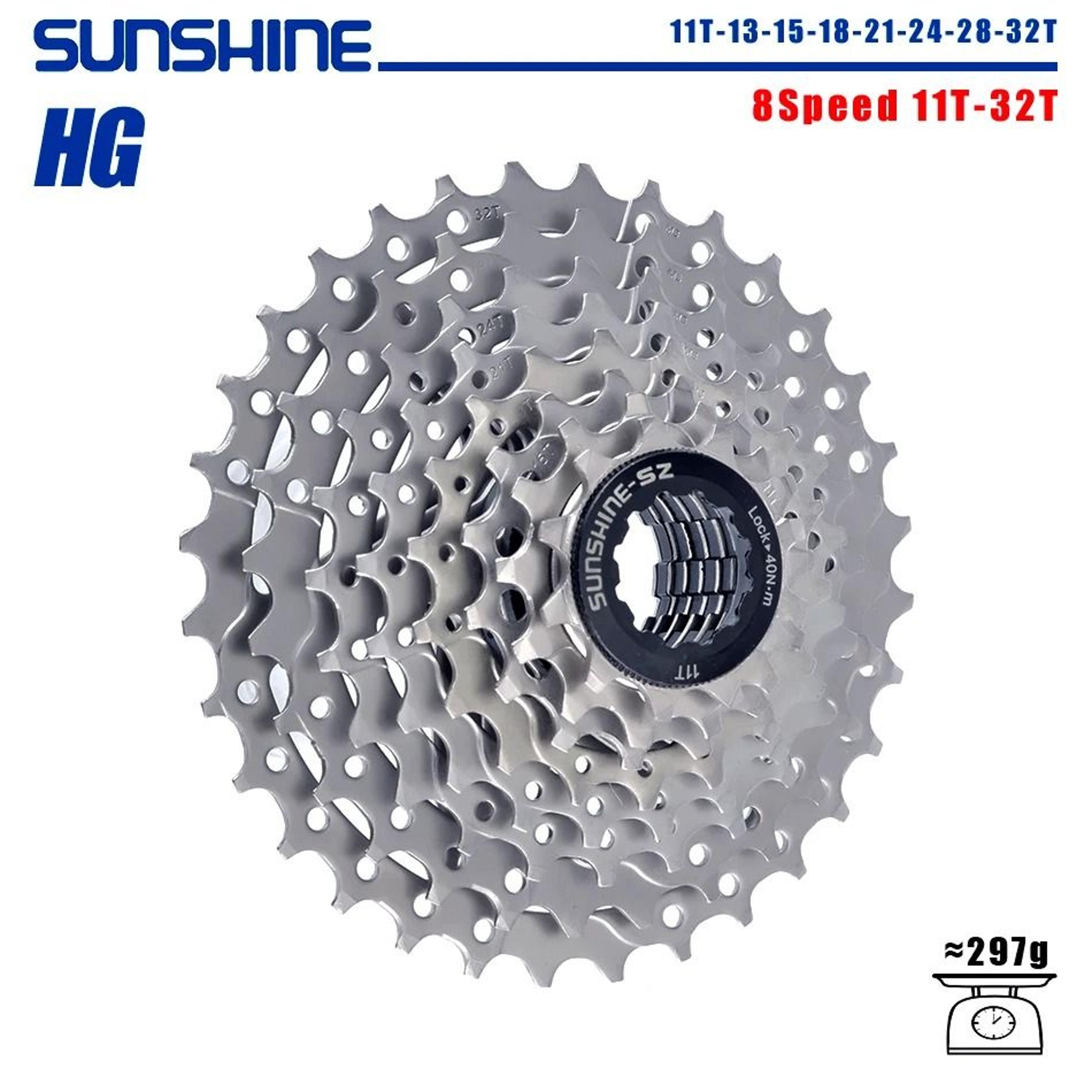 Road Bike Cassette Gear Set Compatible With 8 To 12 Speed Systems 11