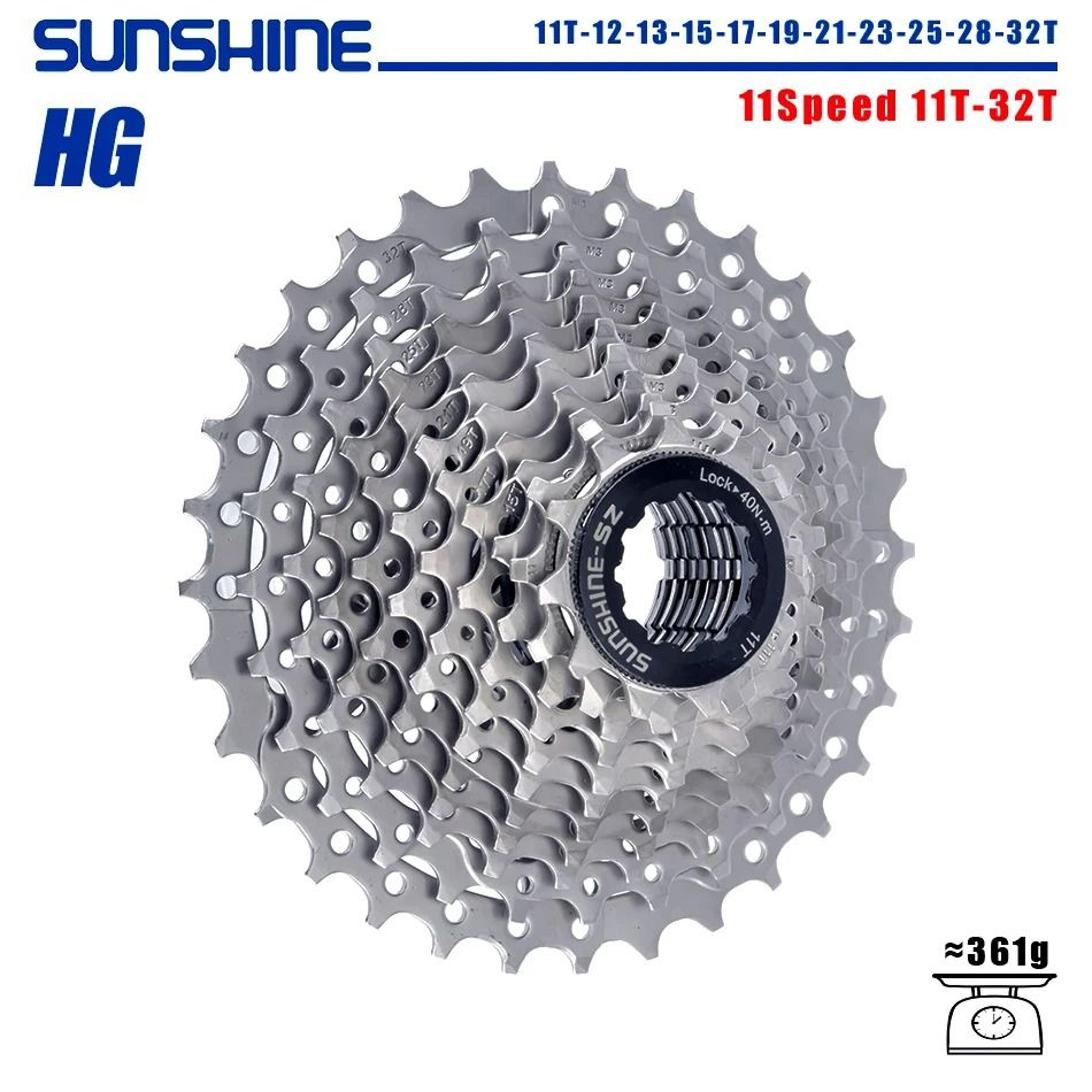 Road Bike Cassette Gear Set Compatible With 8 To 12 Speed Systems 26