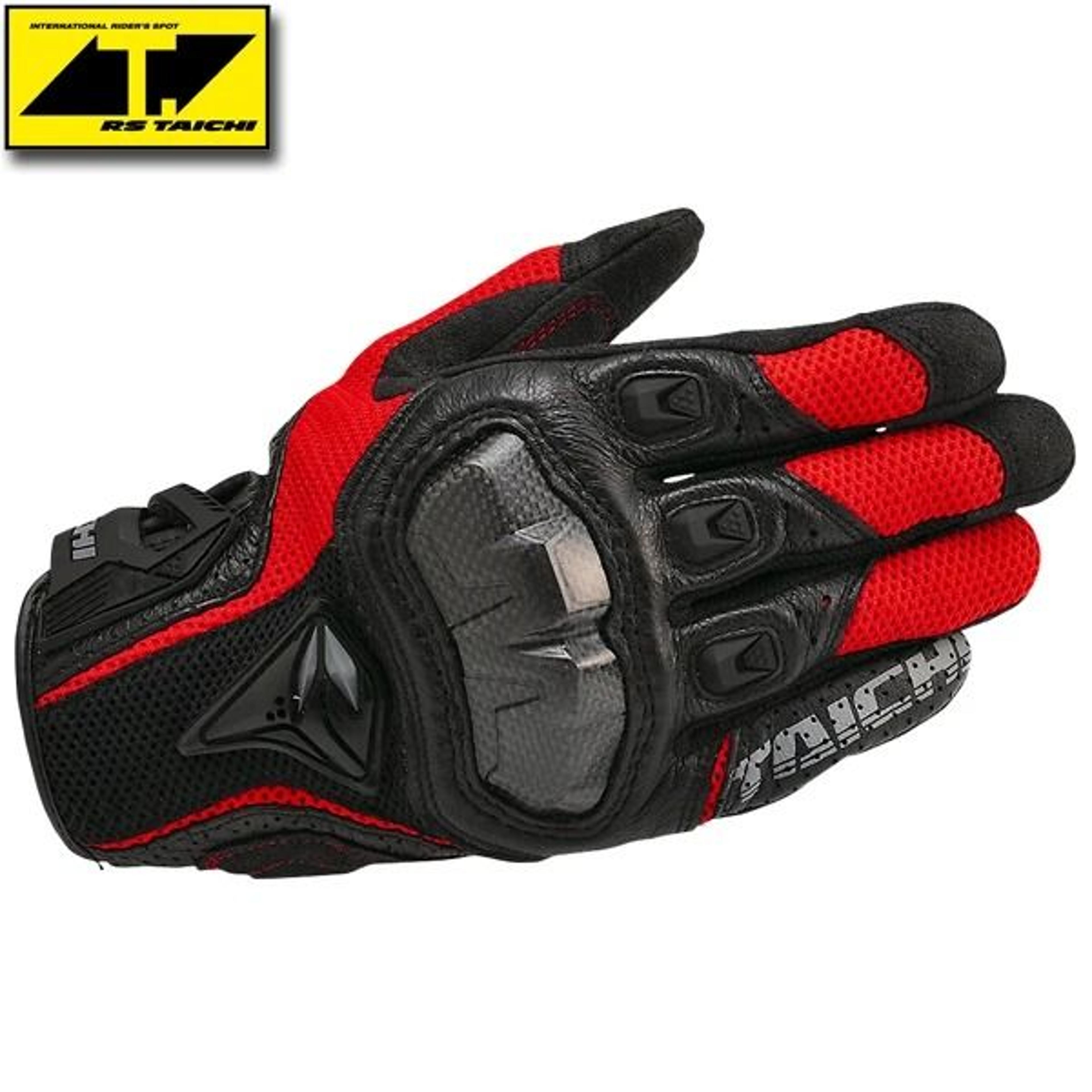 Leather Motorcycle Racing Gloves With Touch Screen Function 7