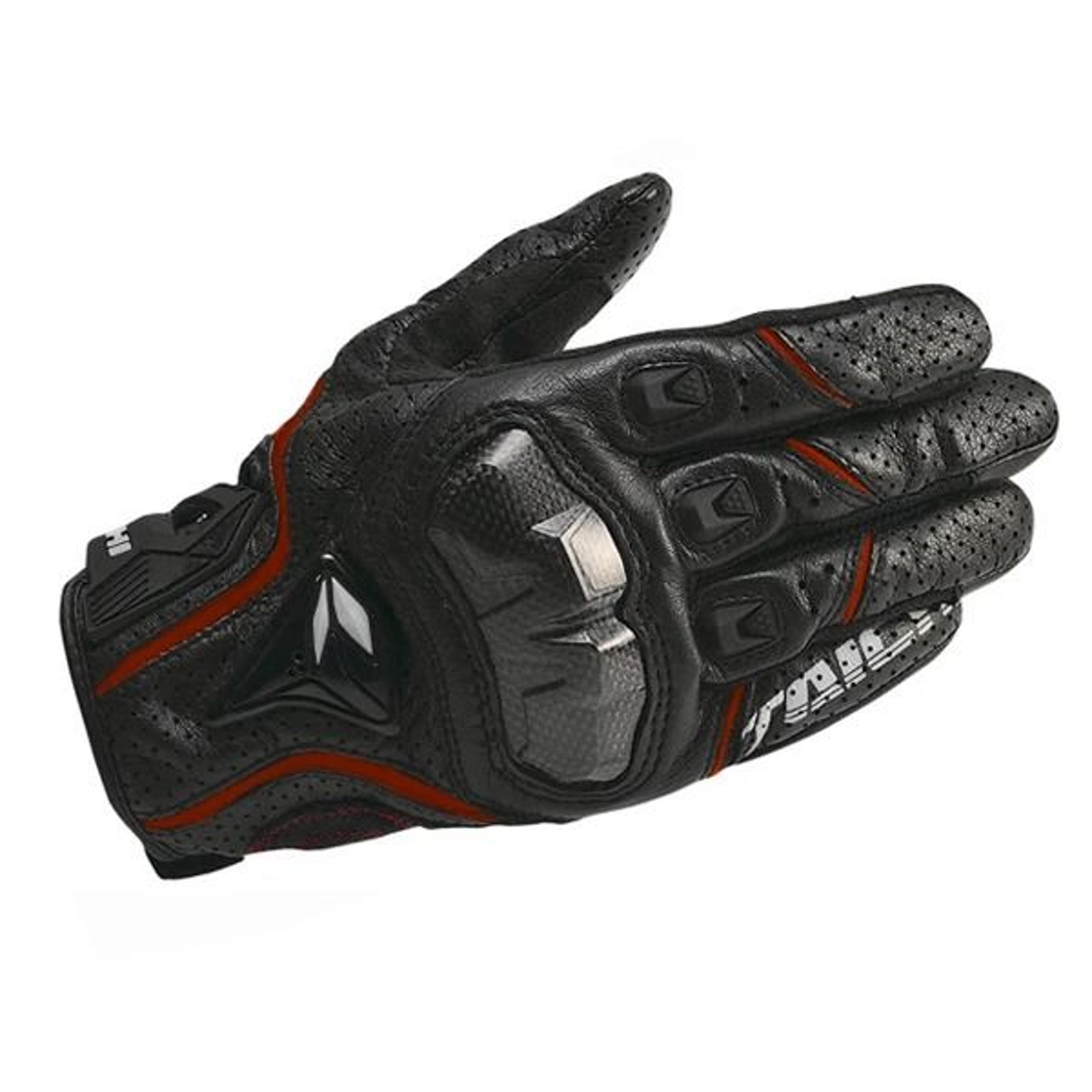Leather Motorcycle Racing Gloves With Touch Screen Function 8