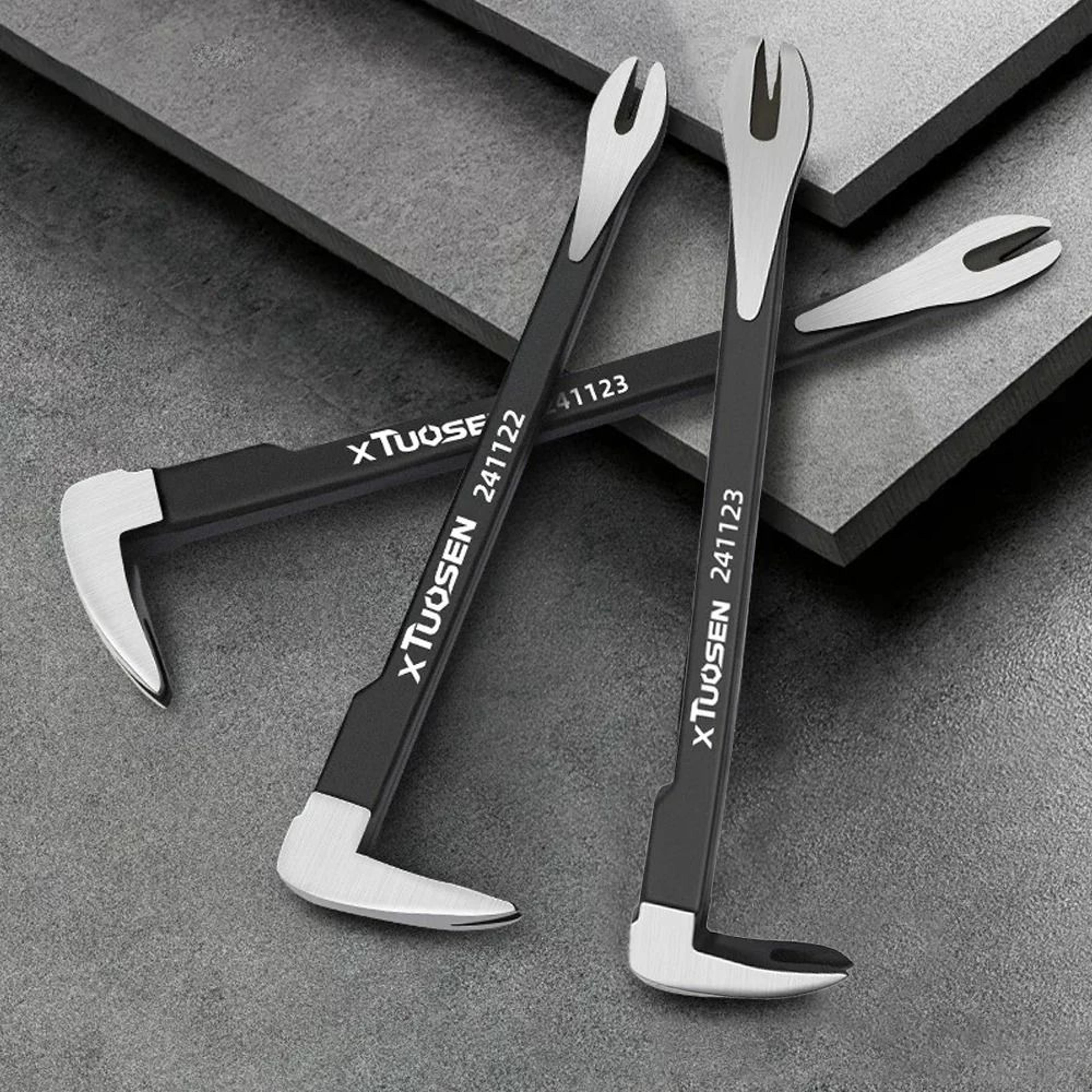 Steel Nail Puller And Crowbar Tool For Woodworking And Home Repair 6