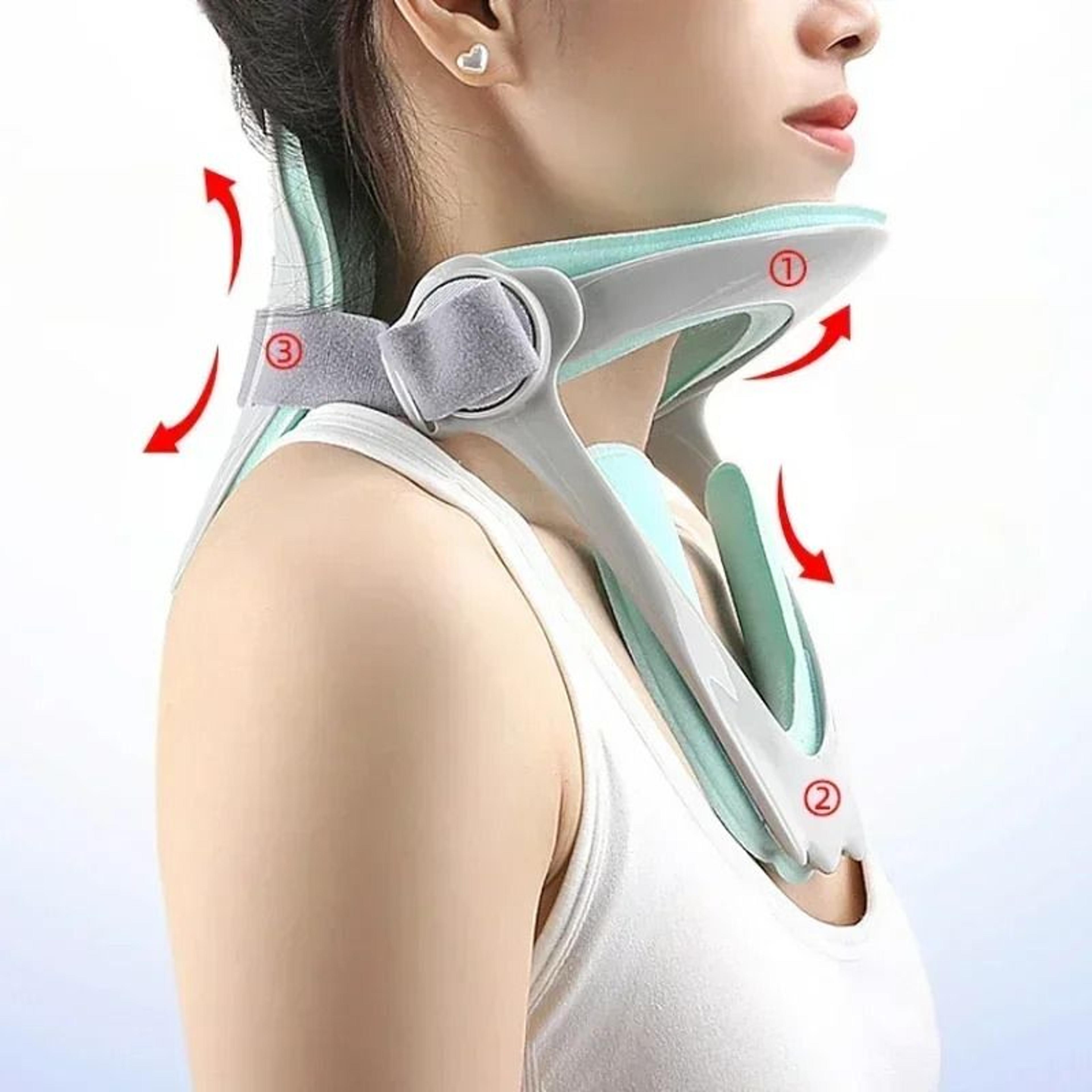 Adjustable Cervical Traction Device For Neck And Spine Relief 2