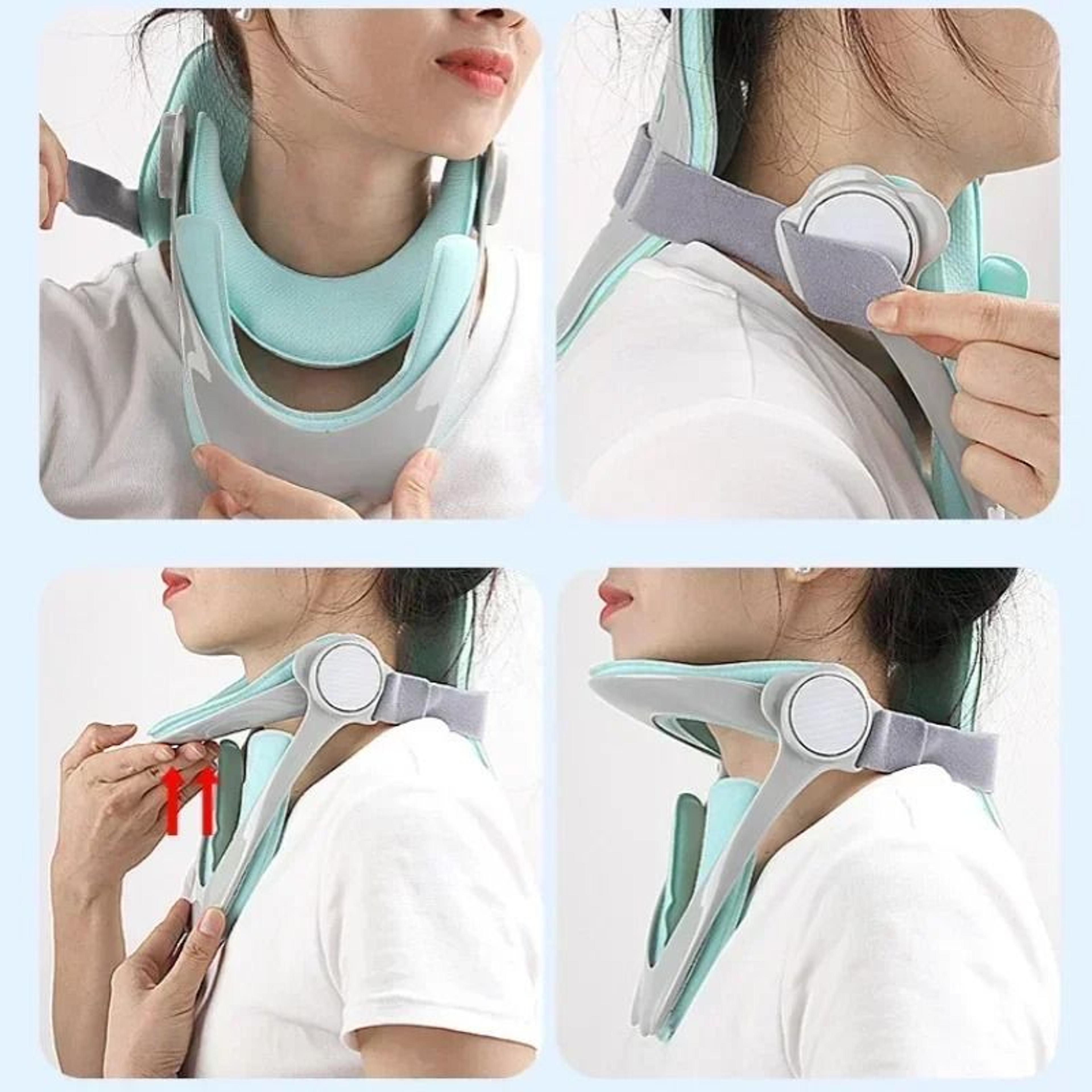 Adjustable Cervical Traction Device For Neck And Spine Relief 5