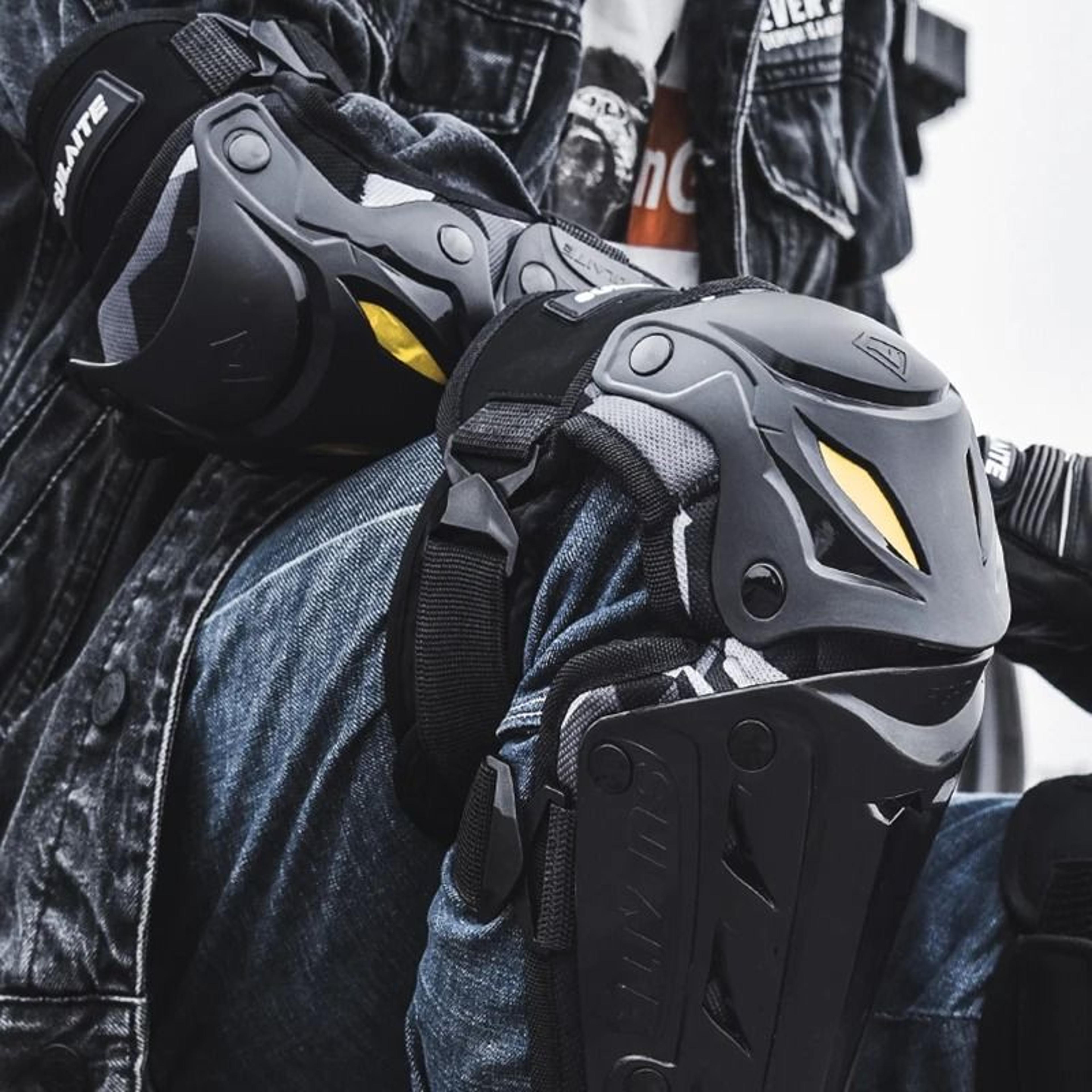 Motocross Knee And Elbow Pads Protective Gear For Motorcycle OffRoad And MTB Riding 4