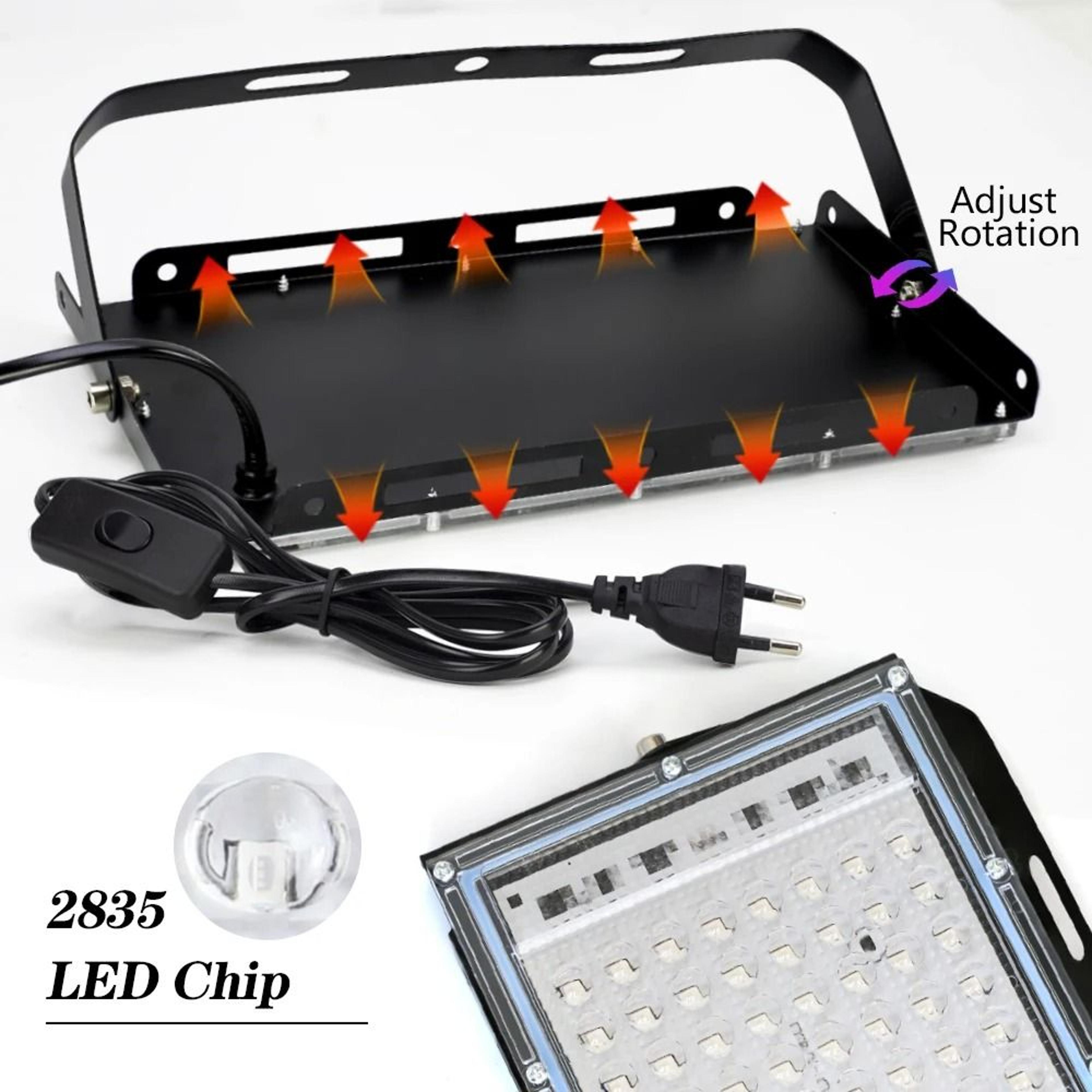 395nm 400nm LED UV Floodlight Waterproof Blacklight Stage Lamp For Party And Outdoor Lighting 6