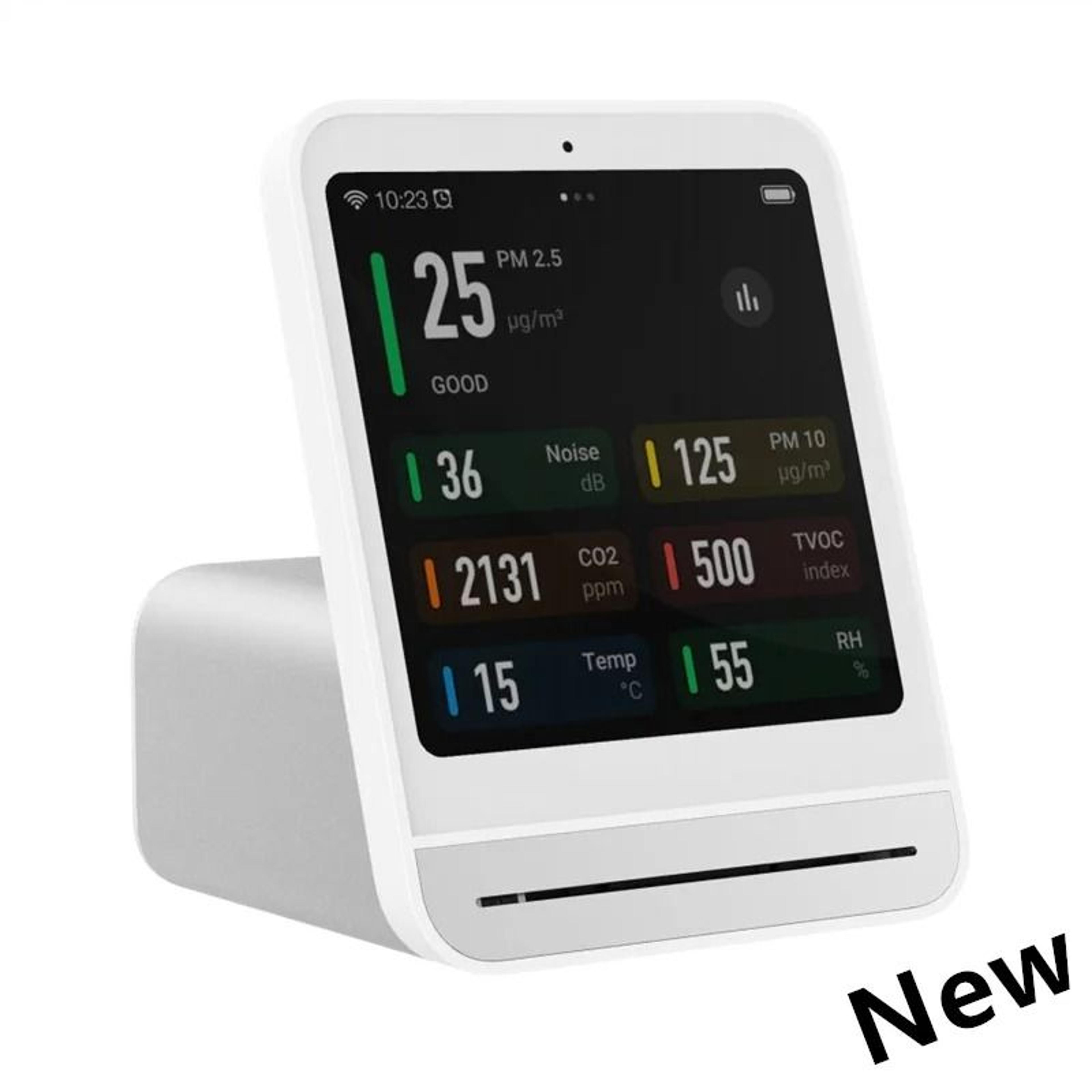Smart Air Quality Monitor With CO2 PM25 Temperature And Humidity Sensor 5