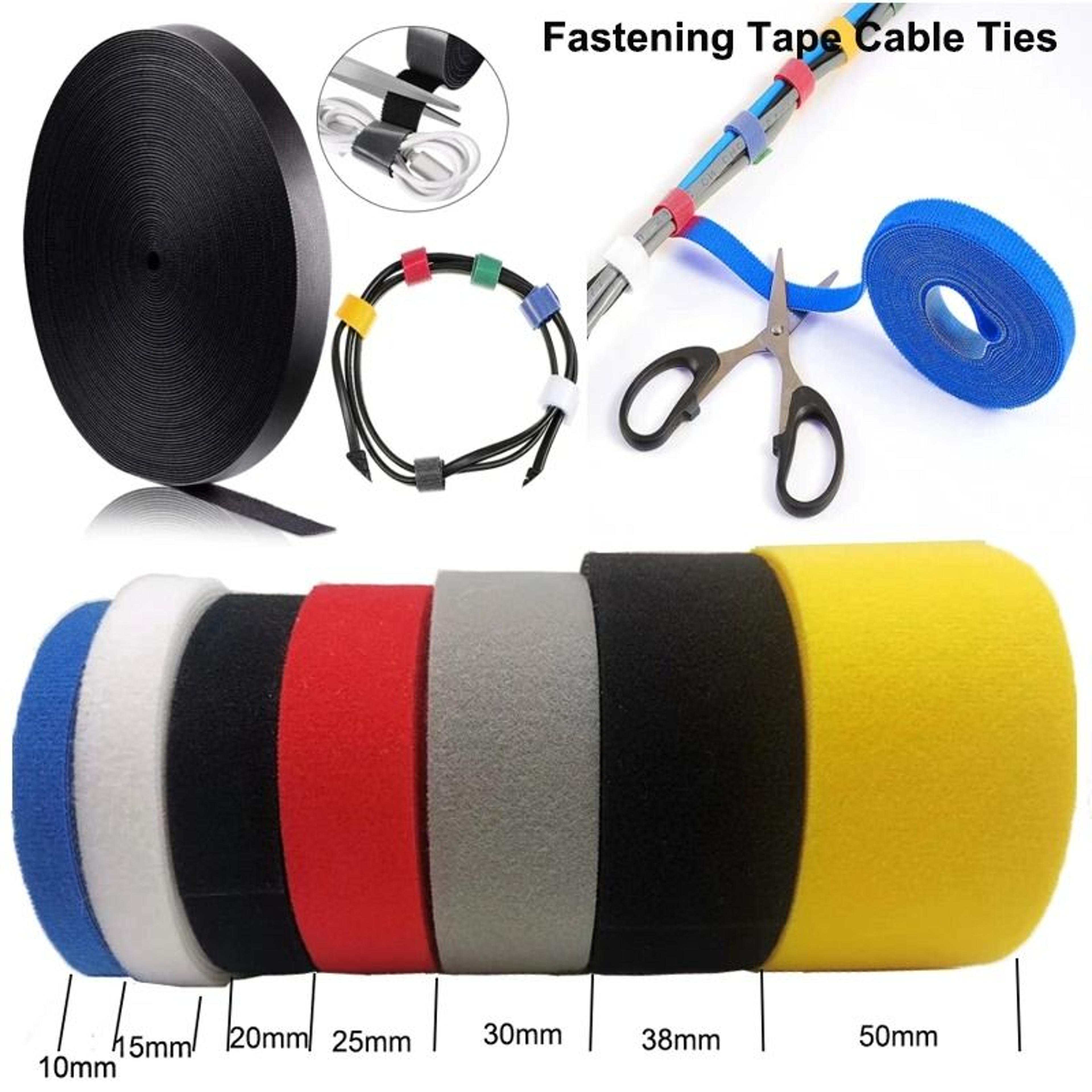 Reusable Double Sided Hook And Loop Fastening Tape Cable Organizer Roll 1