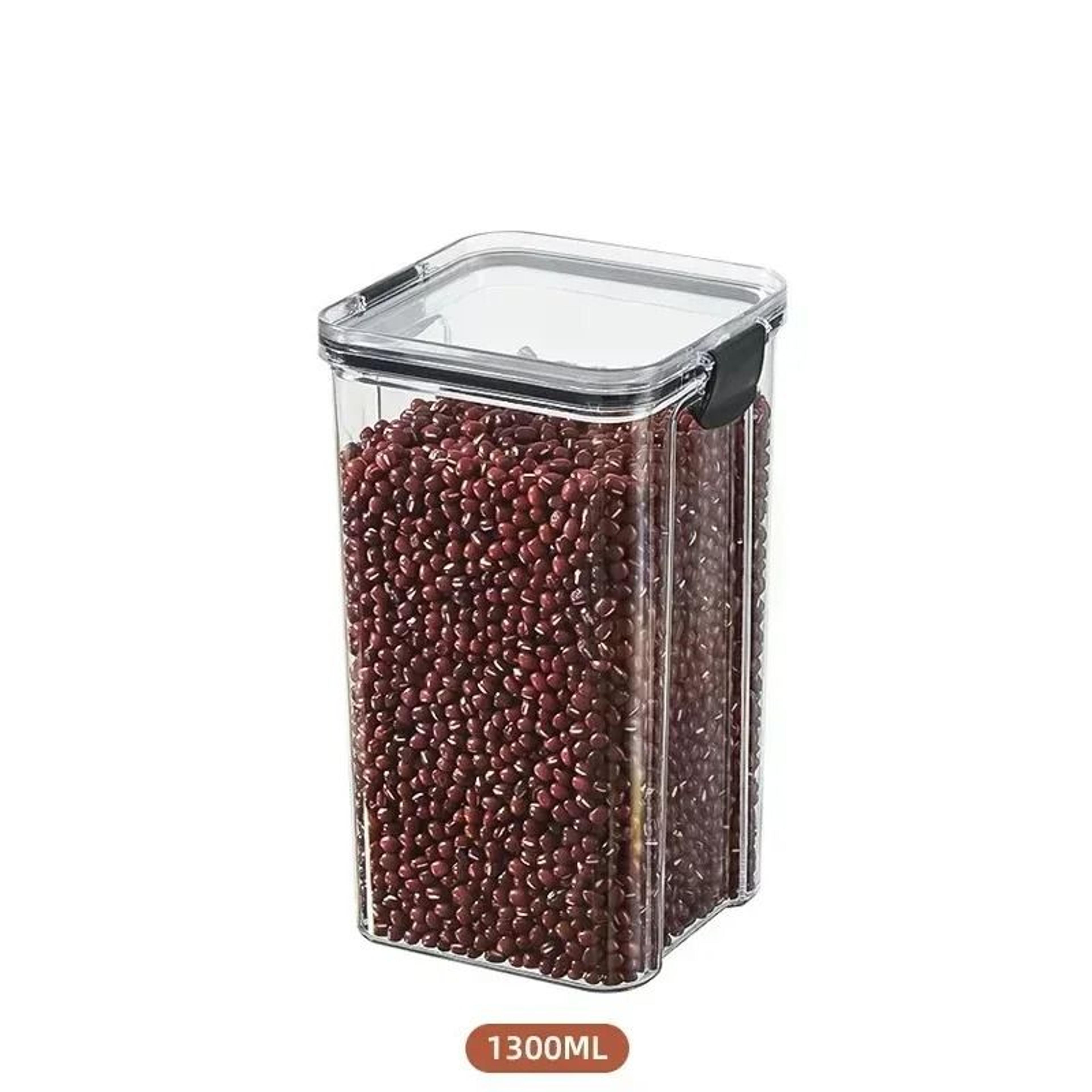 Stackable Plastic Food Storage Containers With Airtight Lids For Kitchen Organization 15