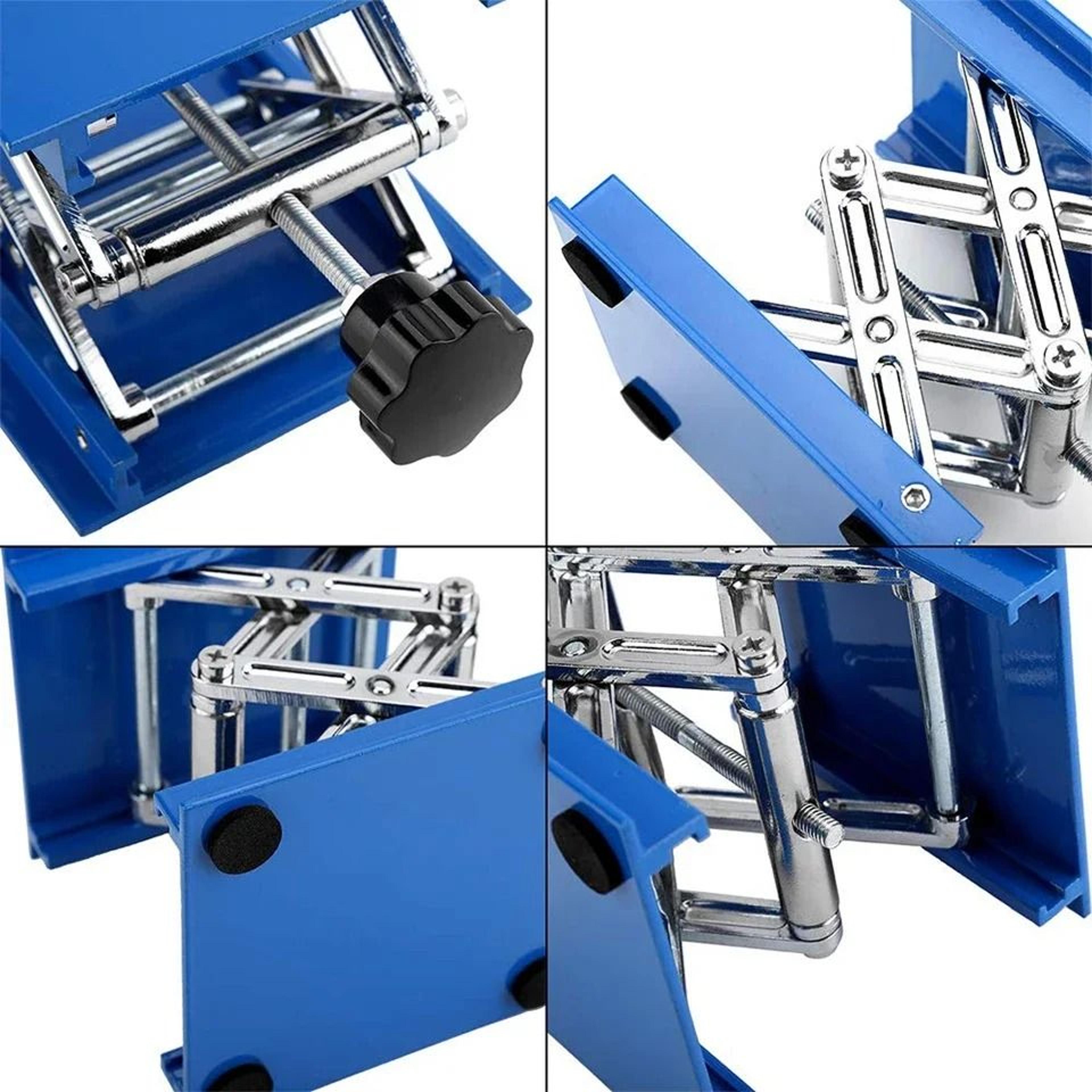 Adjustable Scissor Lift Table Stand Platform For Lab And Woodworking Use 6
