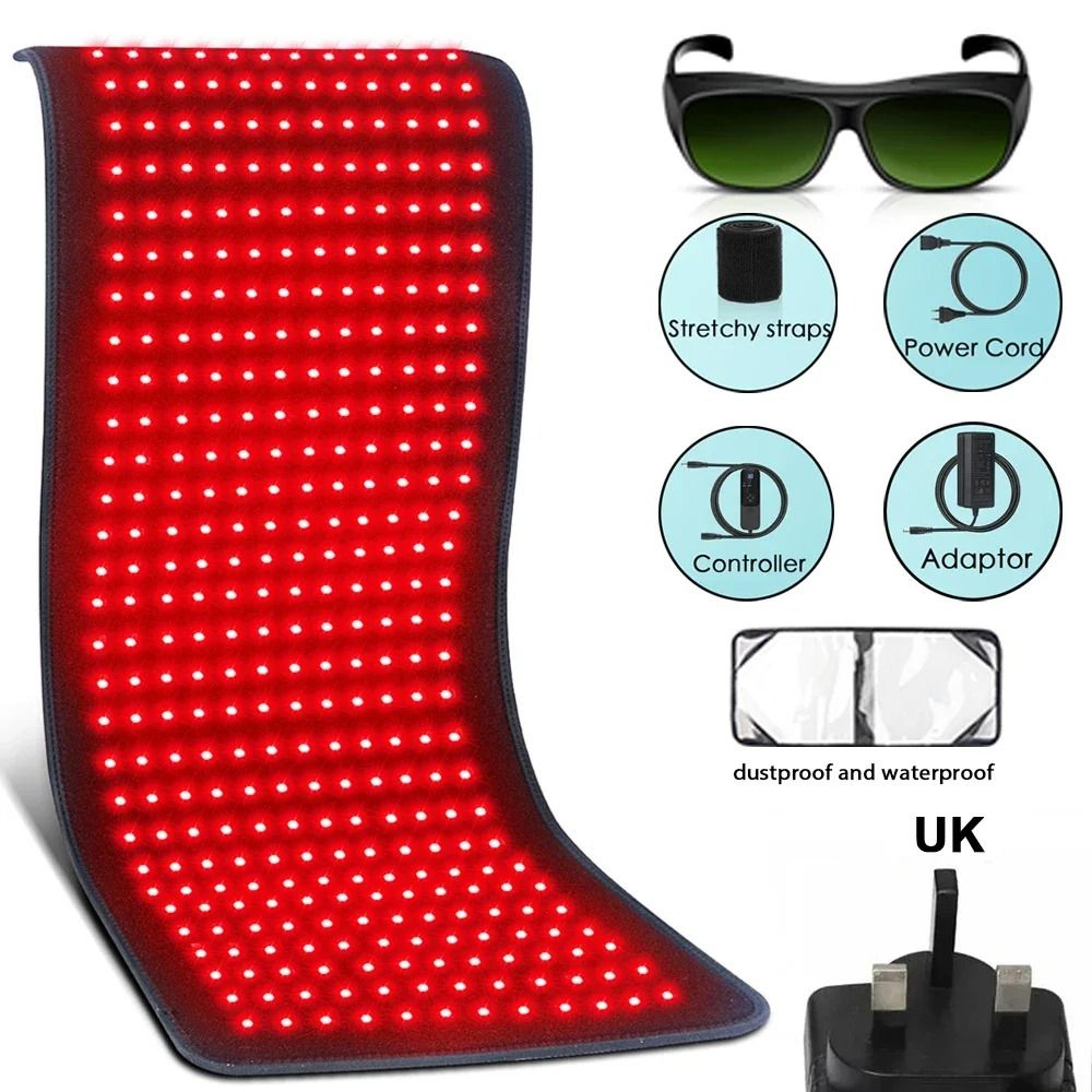 Red Light Therapy Heating Pad Infrared Pain Relief Device For Back Shoulder And Waist 8