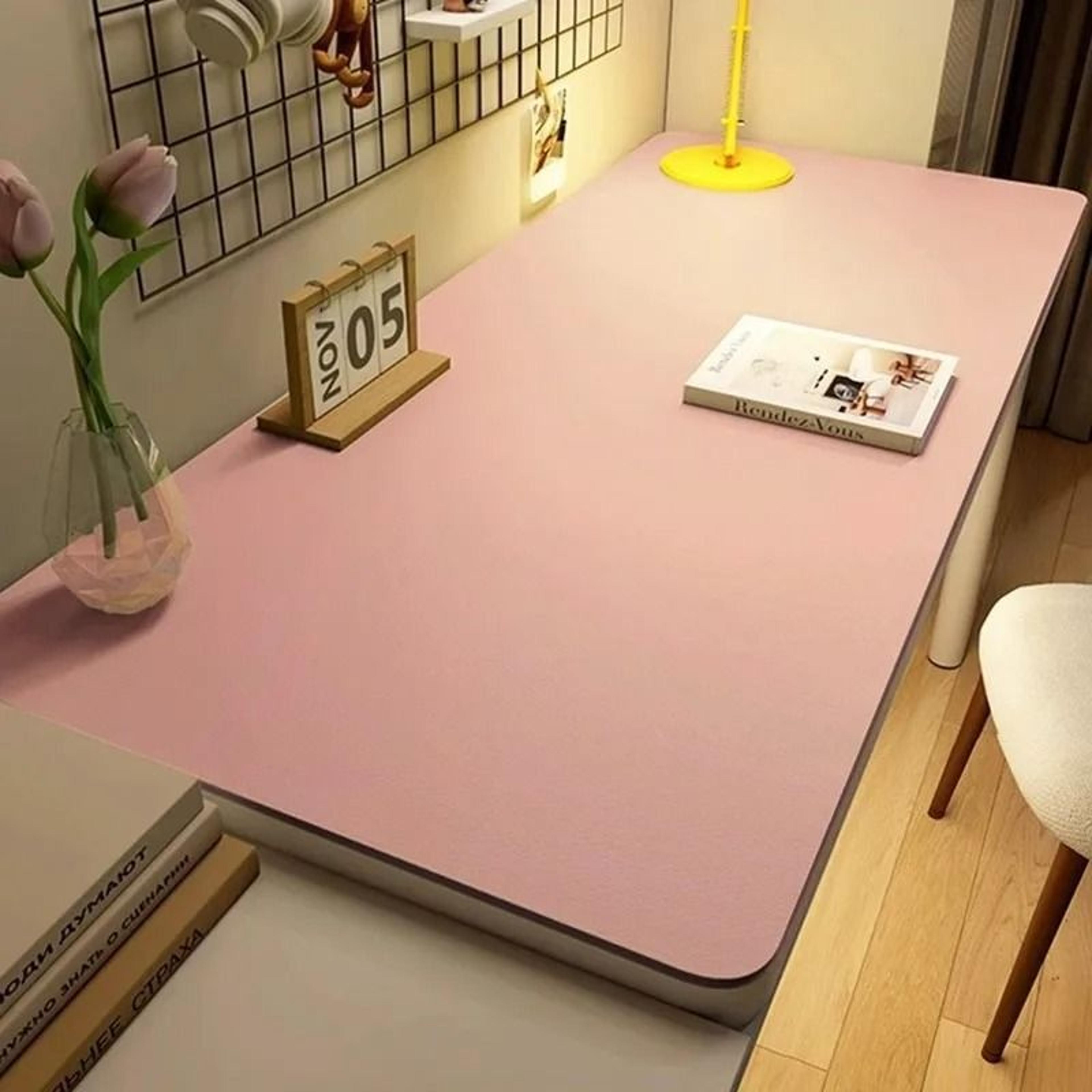 Waterproof Leather Desk Mat And Table Protector With AntiSlip Surface 10