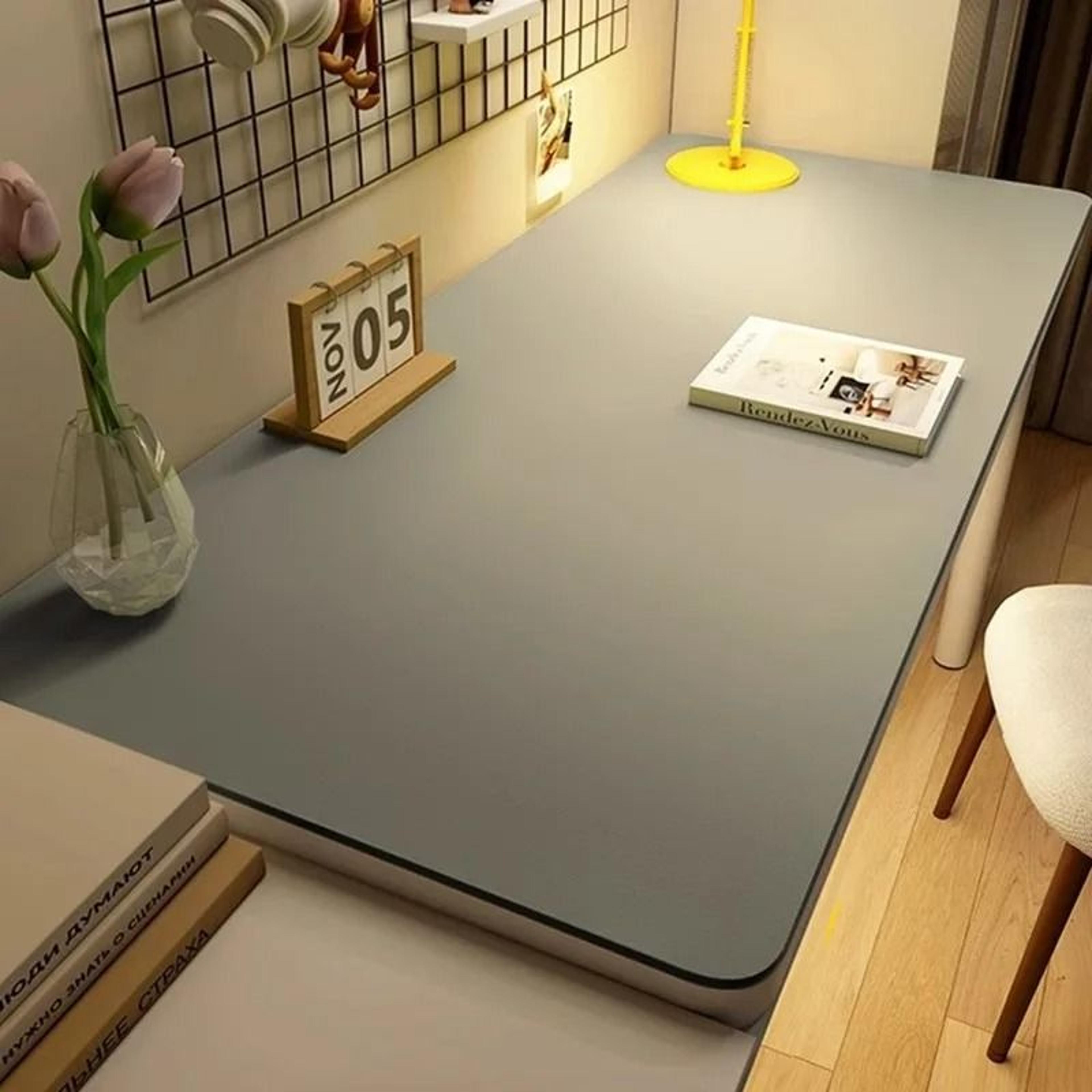 Waterproof Leather Desk Mat And Table Protector With AntiSlip Surface 8