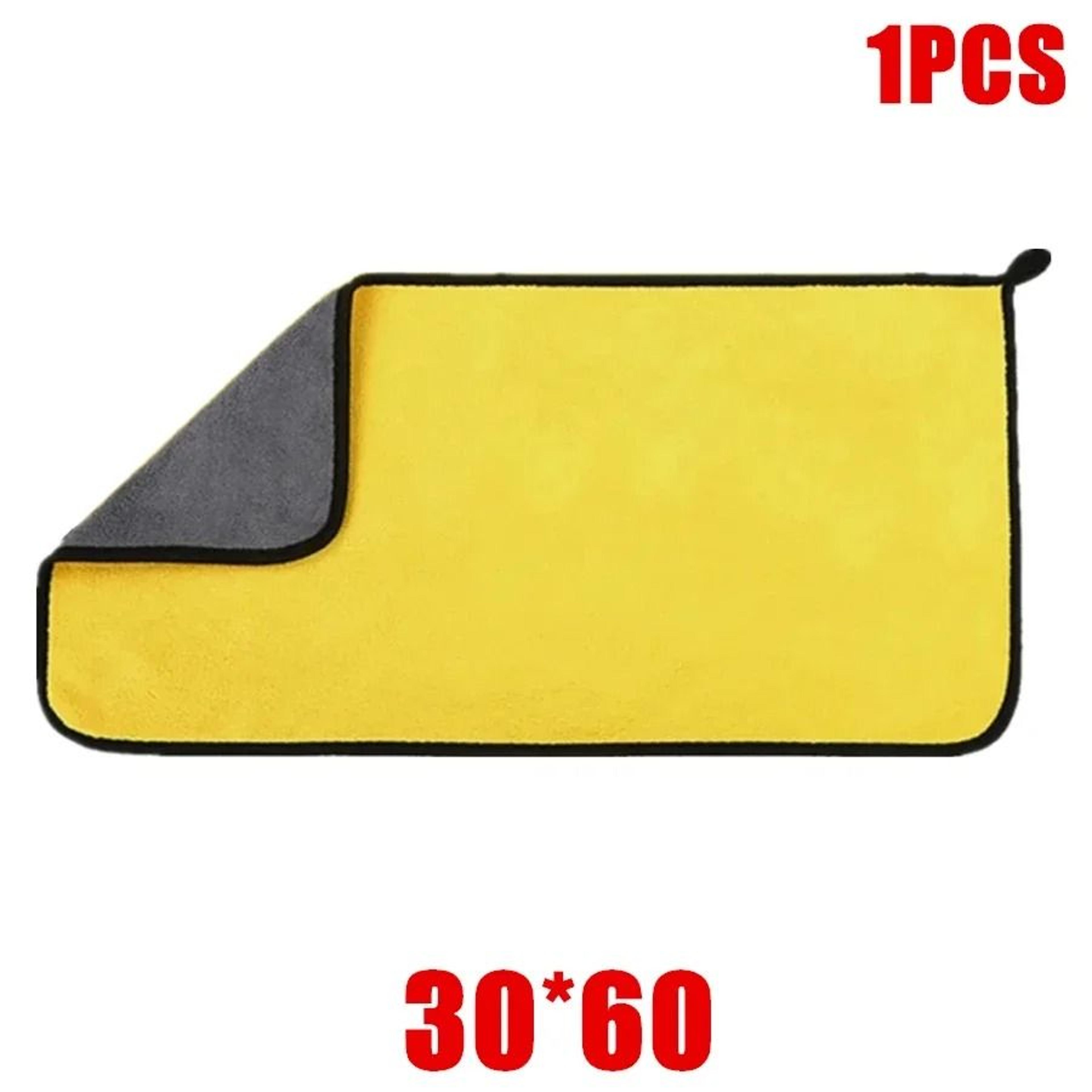 126pcs Thick Microfiber Cleaning Towels  DoubleLayer Car Wash And Drying Cloths For Auto Detailing  9