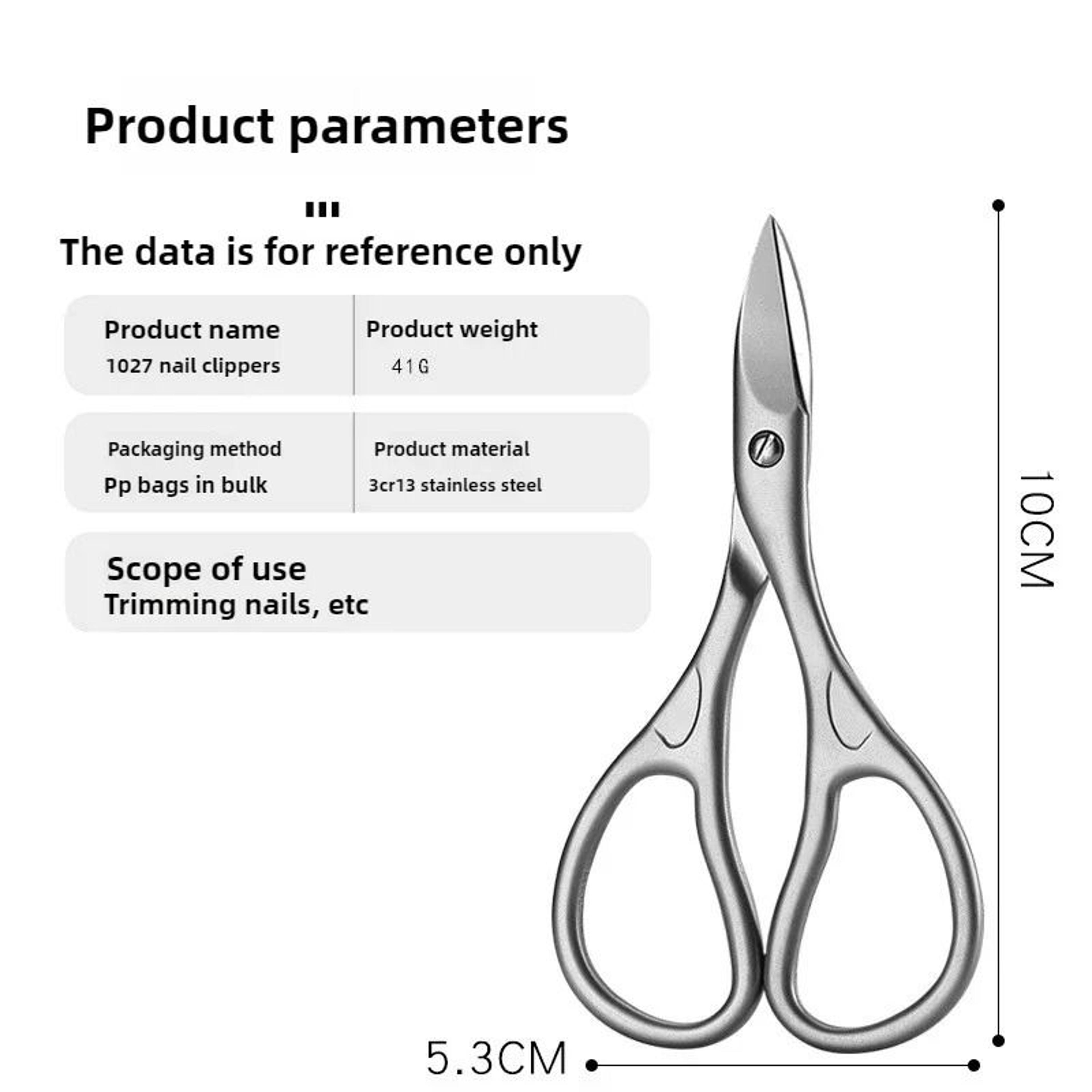 Professional Nail Cutter Scissors 6