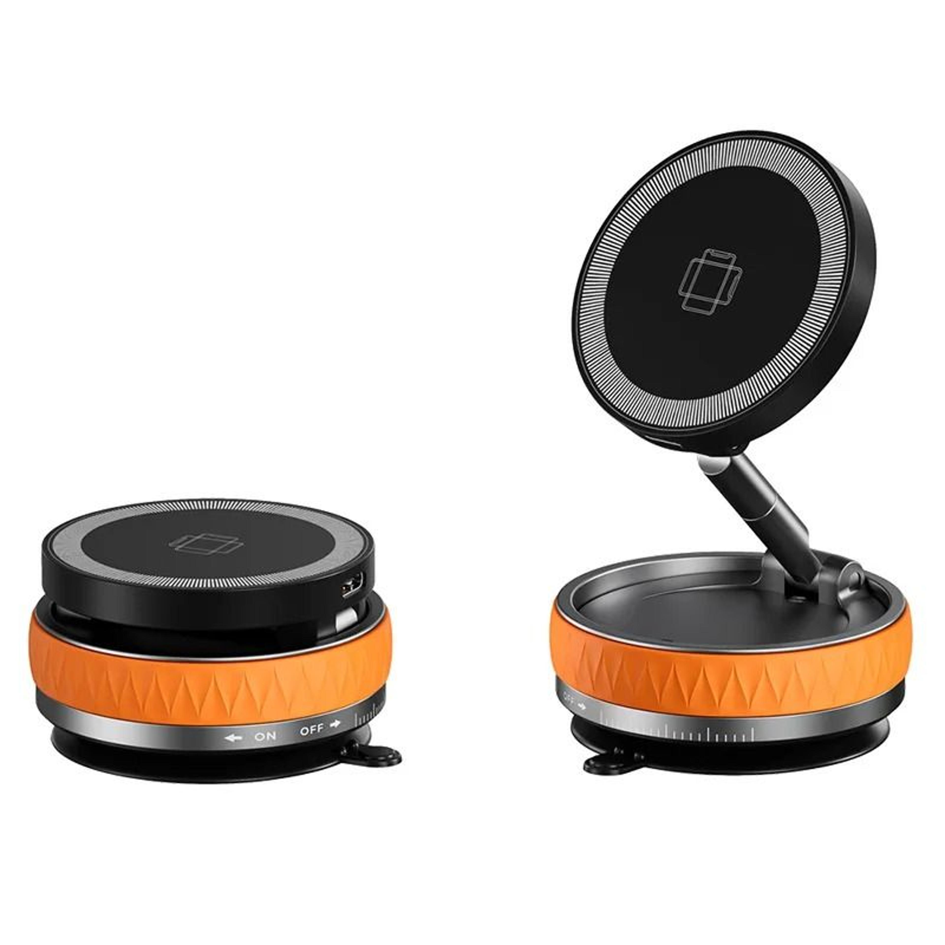 Magnetic Wireless Car Charger Mount 6