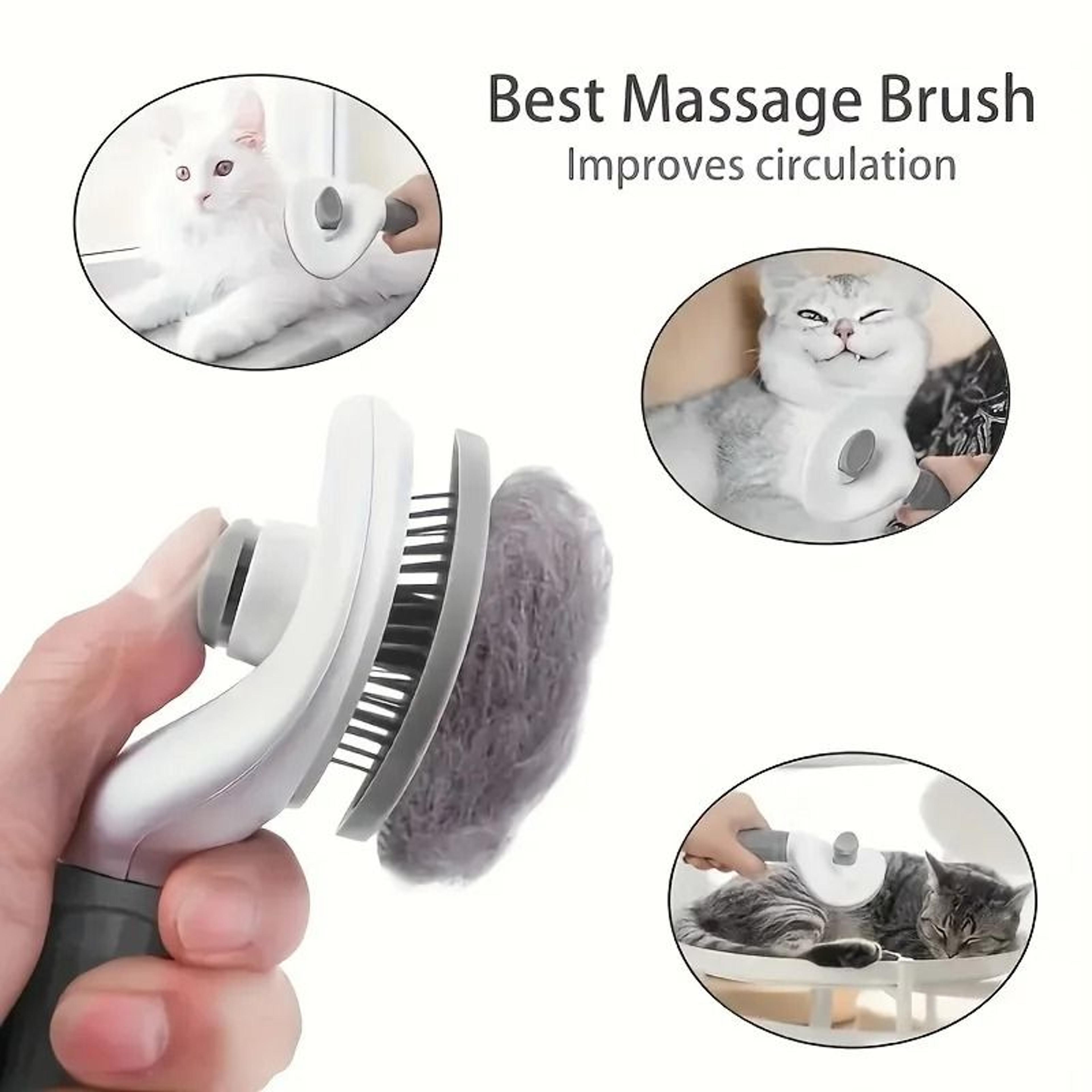 Pet Hair Removal Comb For Dogs And Cats 4