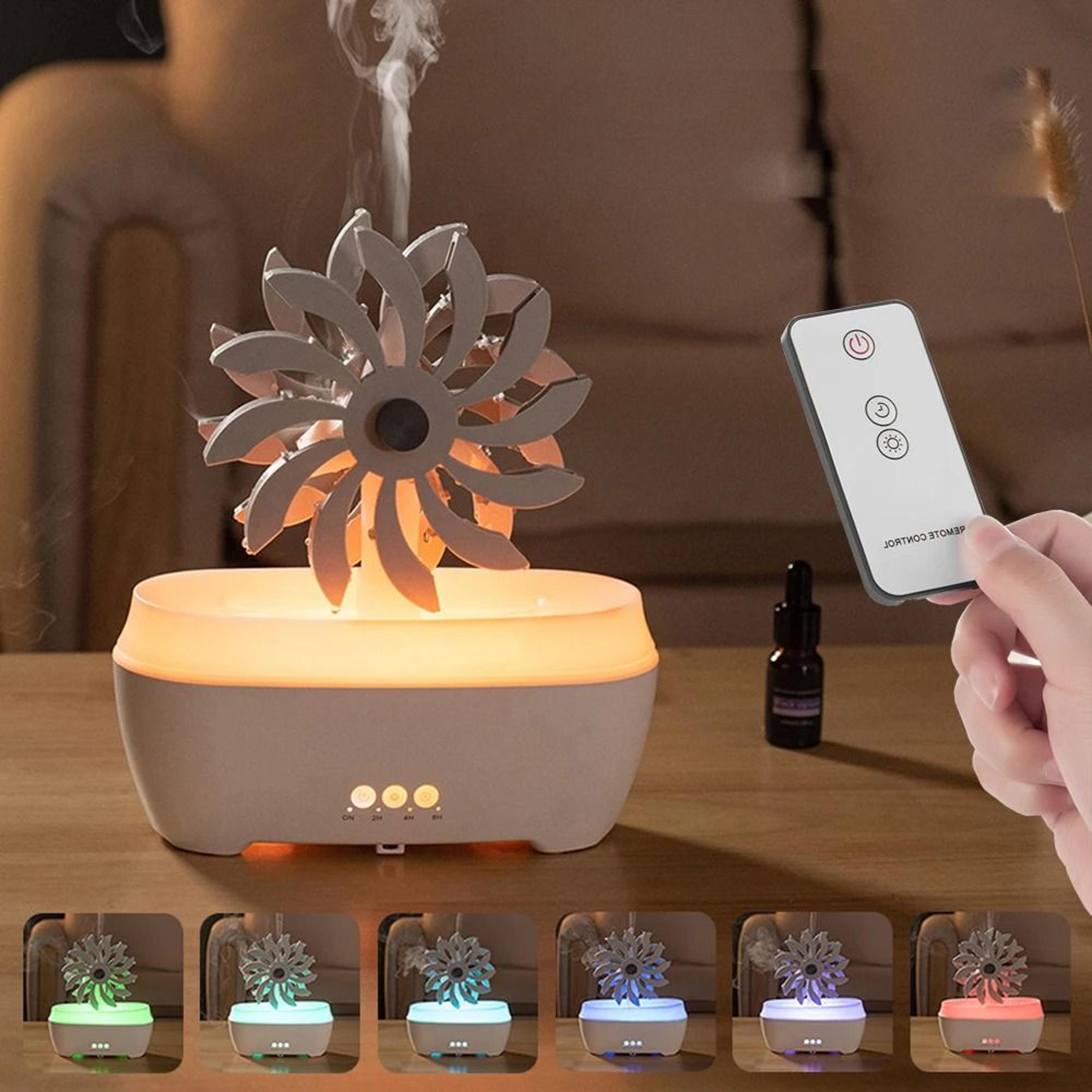 Windmill Aroma Diffuser And Air Humidifier With Remote Control 0