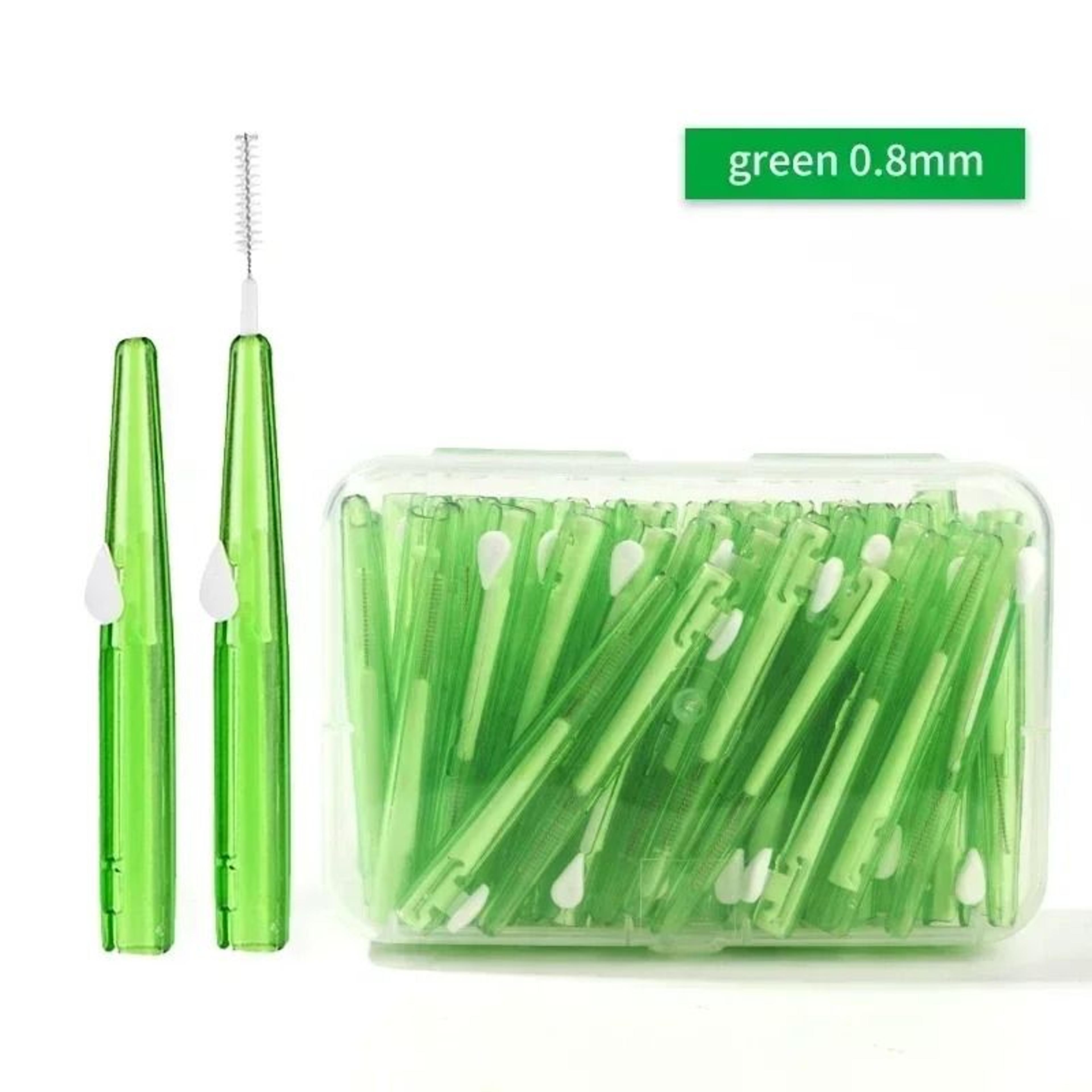 Curved Interdental Cleaning Brush Set  20 Piece Dental Care Kit 10